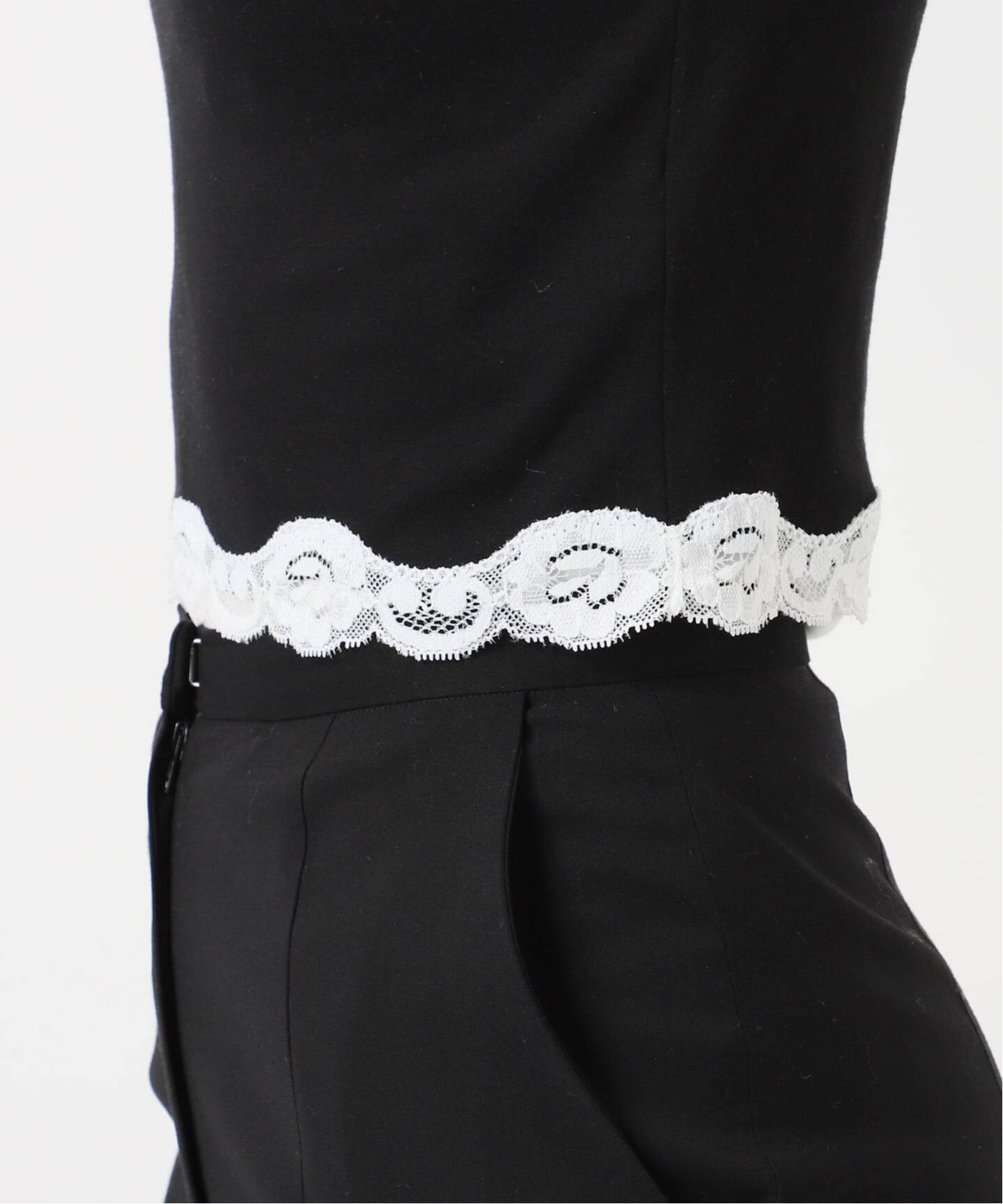 レーストリムノースリーブトップ（Tシャツ／カットソー）｜EDIT.FOR