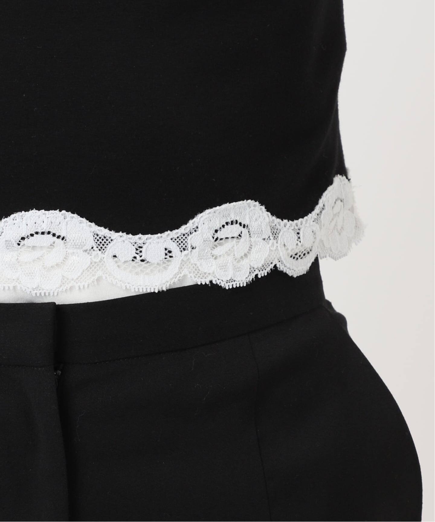 レーストリムノースリーブトップ（Tシャツ／カットソー）｜EDIT.FOR