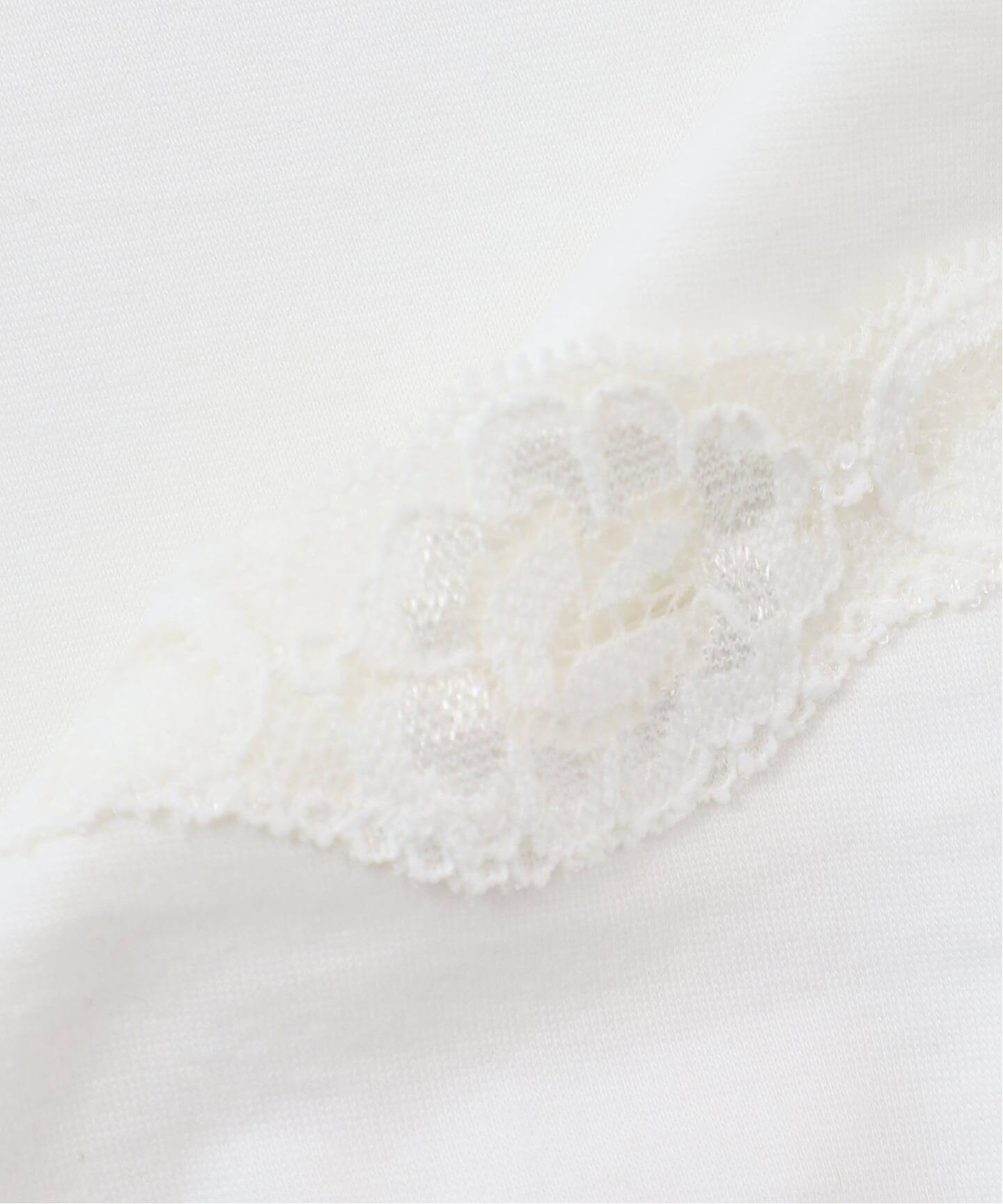 レーストリムノースリーブトップ（Tシャツ／カットソー）｜EDIT.FOR