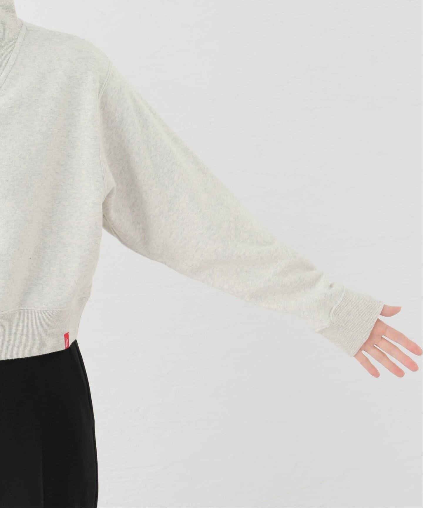 追加》【miller×LULU】ジップスウェットトップ（スウェット）｜EDIT  