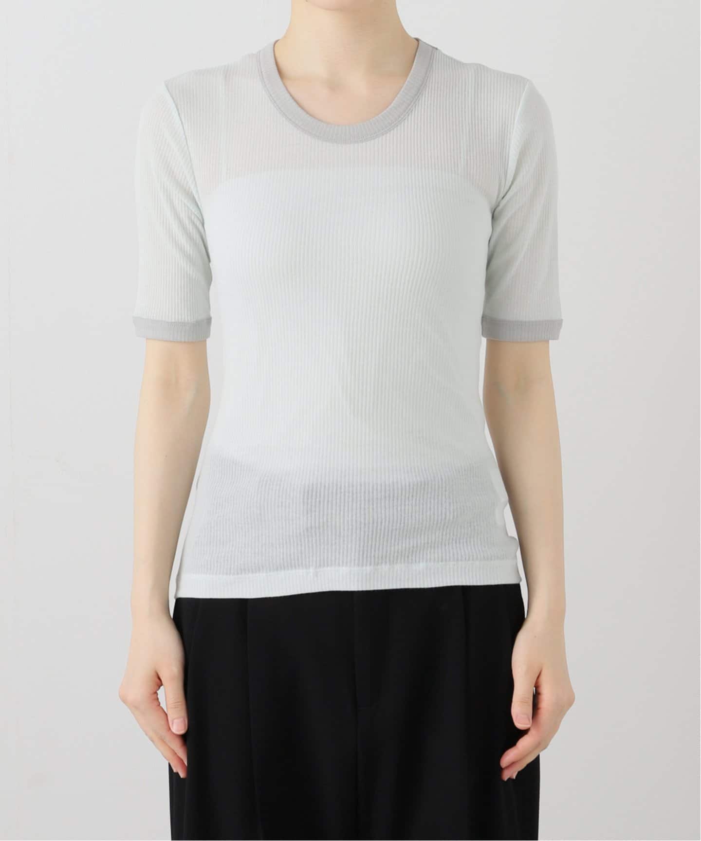 EDIT.FOR LULU - 【３ｅ５１】EDIT. FOR LULU シアートップス シアーリンガーTEE（Tシャツ／カットソー）｜EDIT.FOR LULU