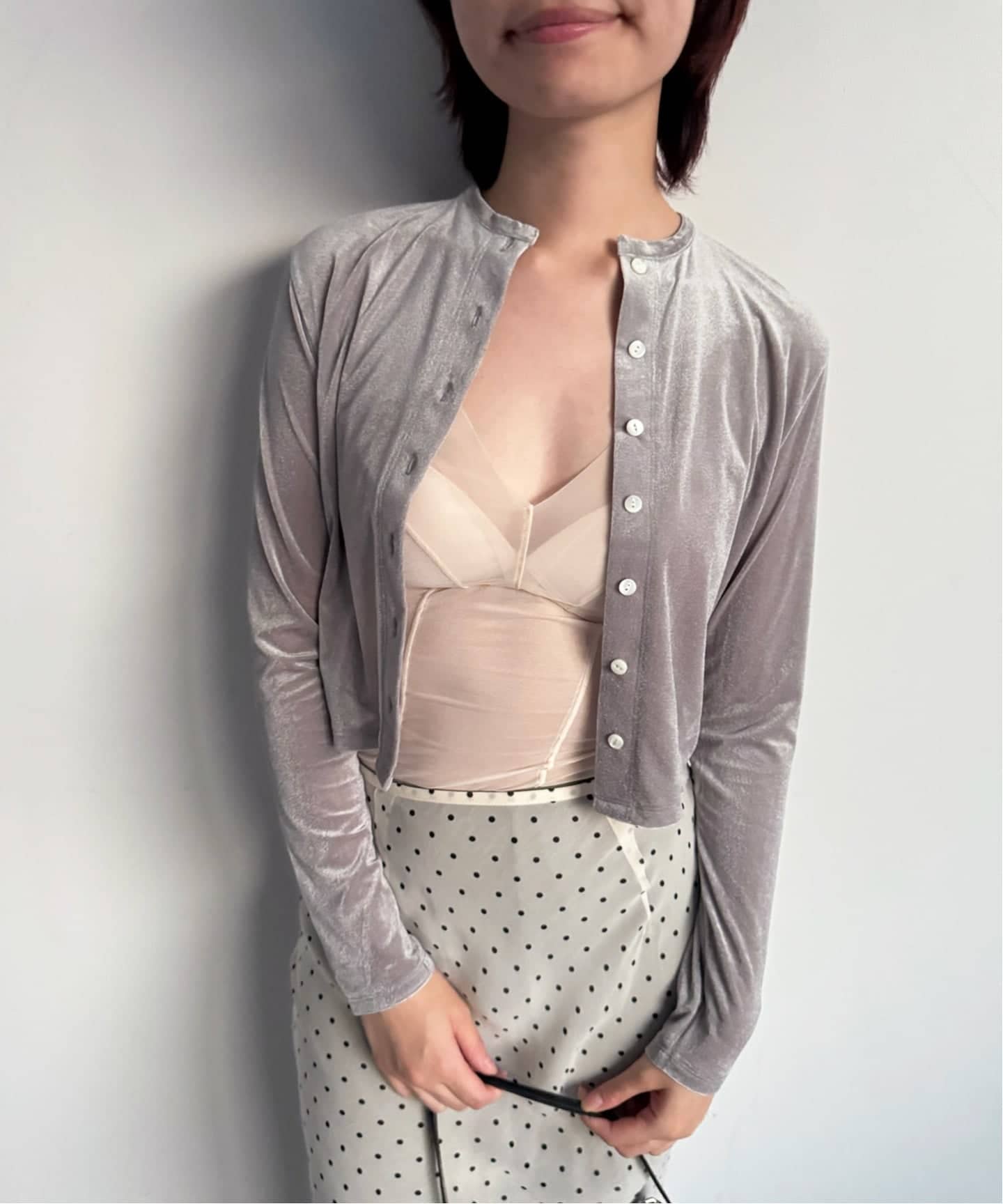 シアーベロアカーディガン（カーディガン）｜EDIT.FOR LULU