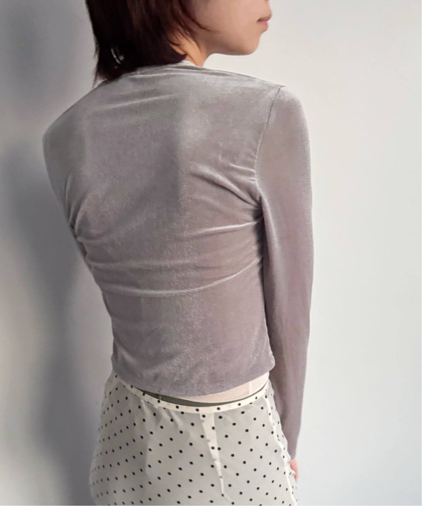 シアーベロアカーディガン（カーディガン）｜EDIT.FOR LULU