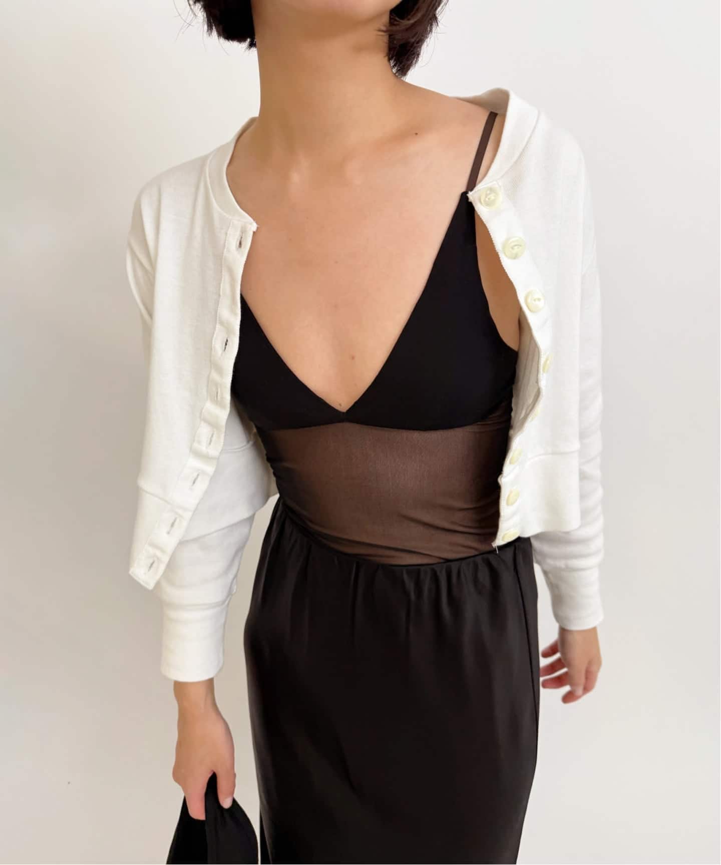 edit.for.lulu シアーボディースーツ　ブラウン 新品edit.for.lulu シアーボディースーツ ブラウン 新品edit.for.lulu