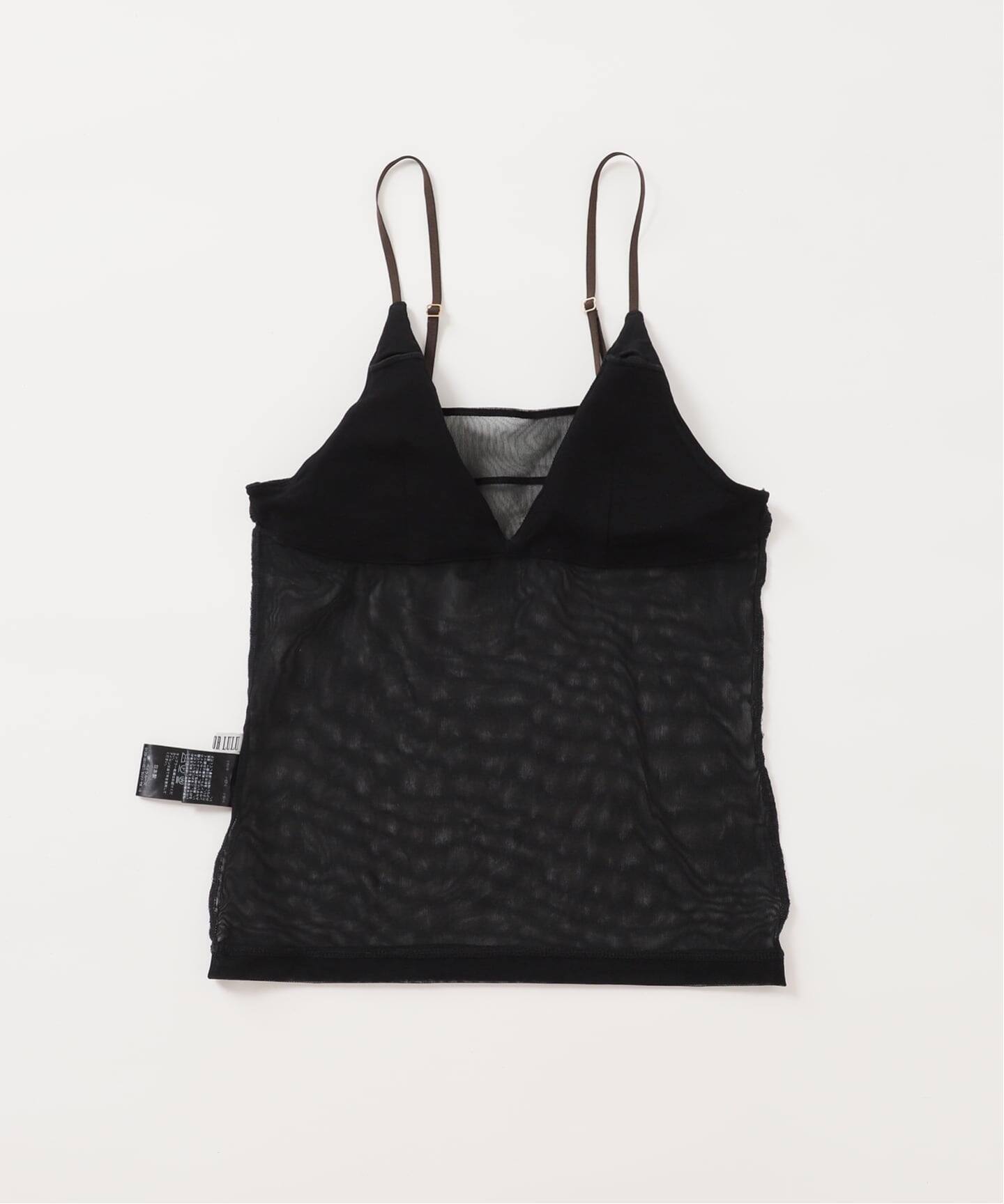 Bibiy.CHLOE PEPURAMUBUSTIER シアーキャミソール Bibiy.CHLOE PEPURAMUBUSTIER シアーキャミソール bibiy.CHLOE