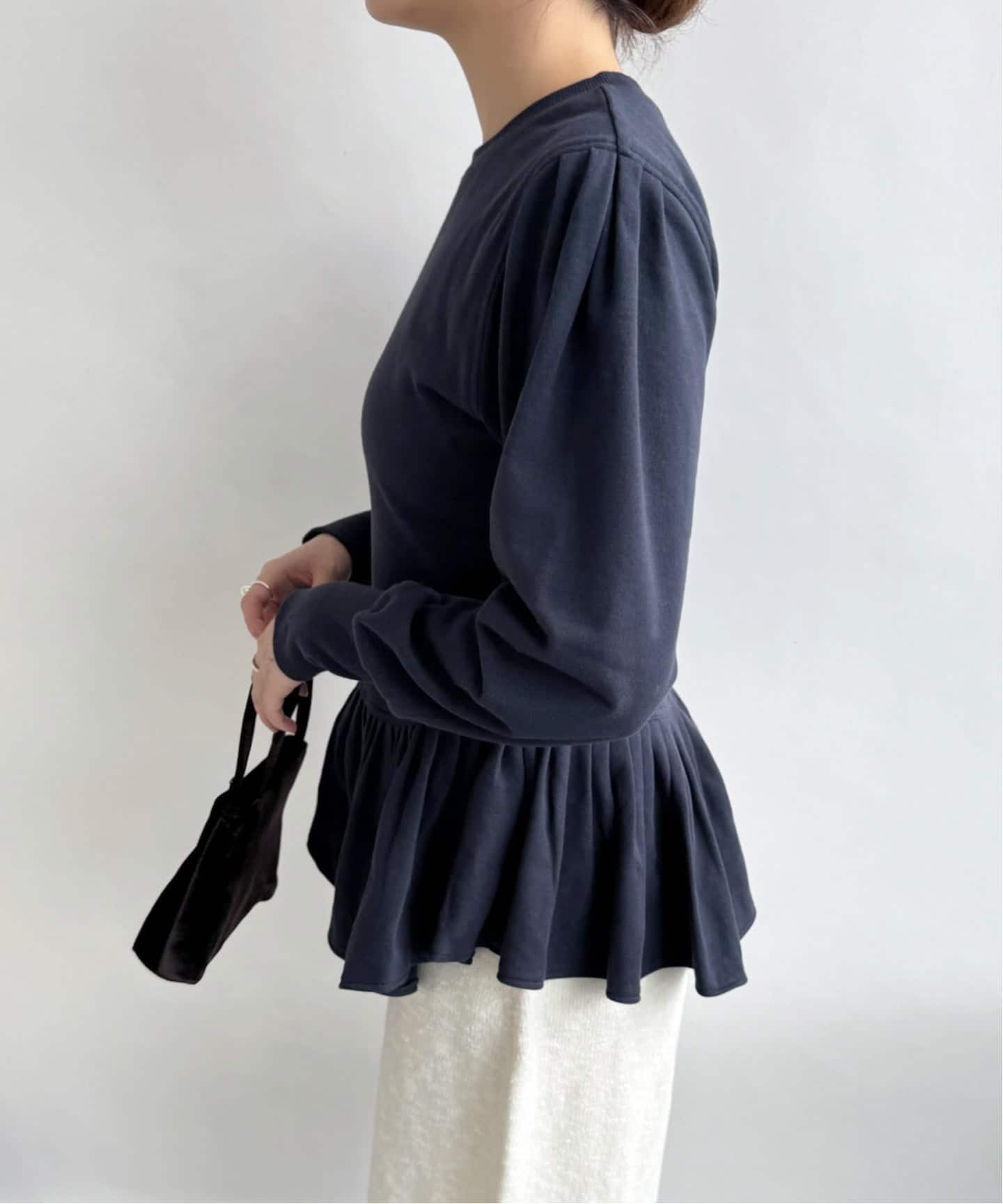 angielala LULU ペプラムスウェット（Tシャツ／カットソー）｜EDIT.FOR