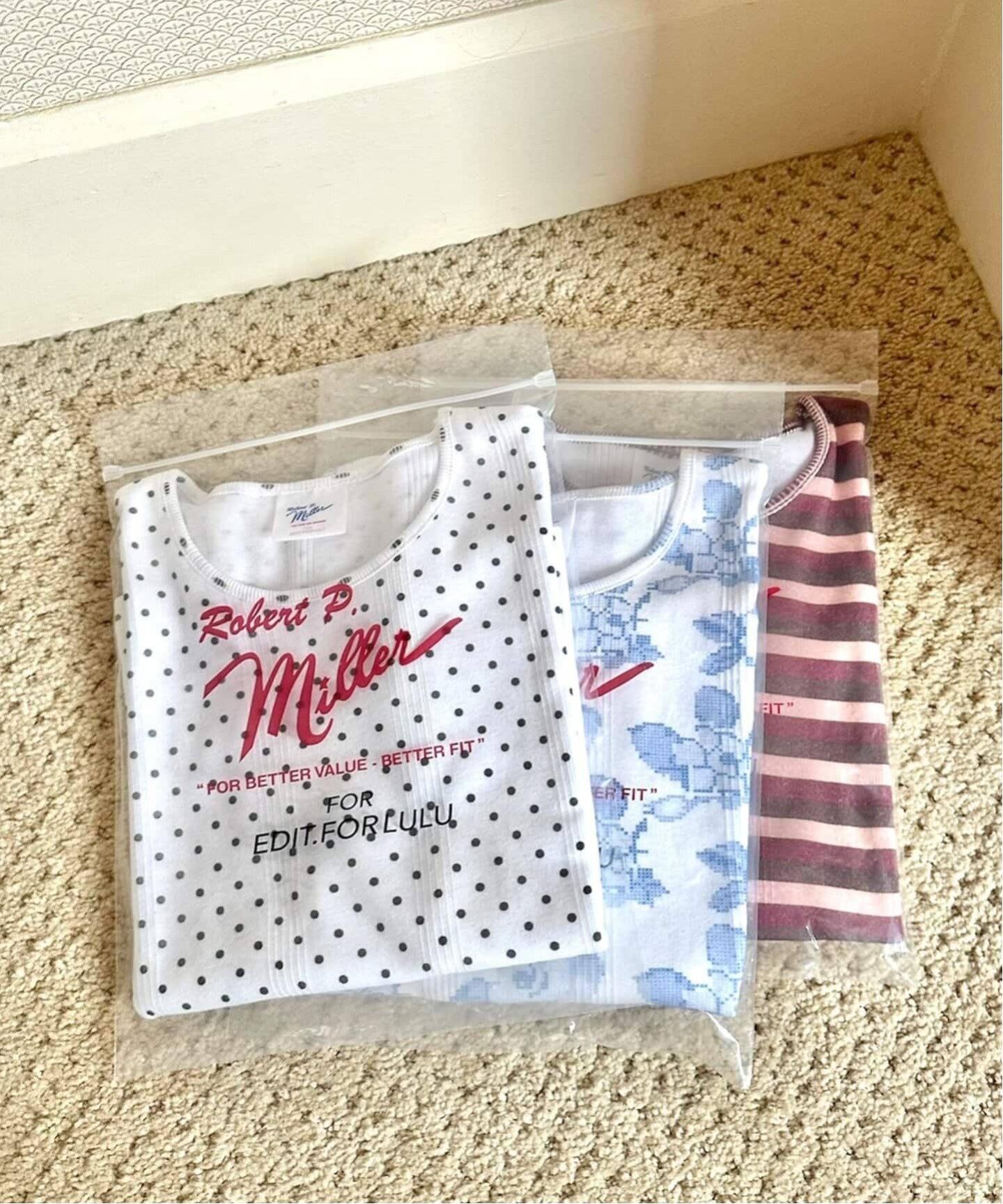 追加予約》miller*LULU プリント TEE（Tシャツ／カットソー