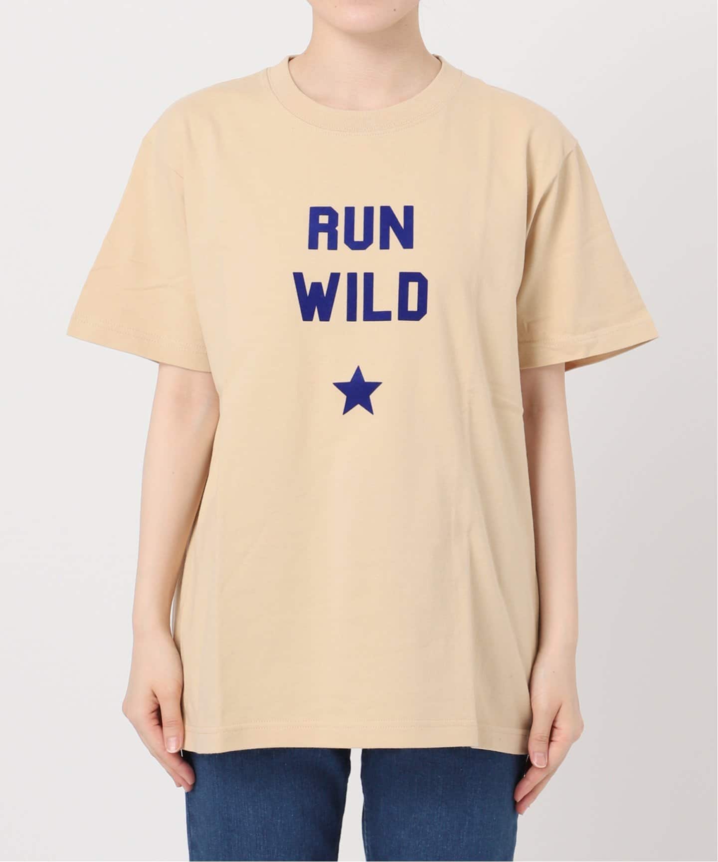 ✨お値下げ✨EDIT. FOR LULU ビジュー TEE SKIN/スキン】RUN WILD Tee（Tシャツ／カットソー）｜EDIT.FOR
