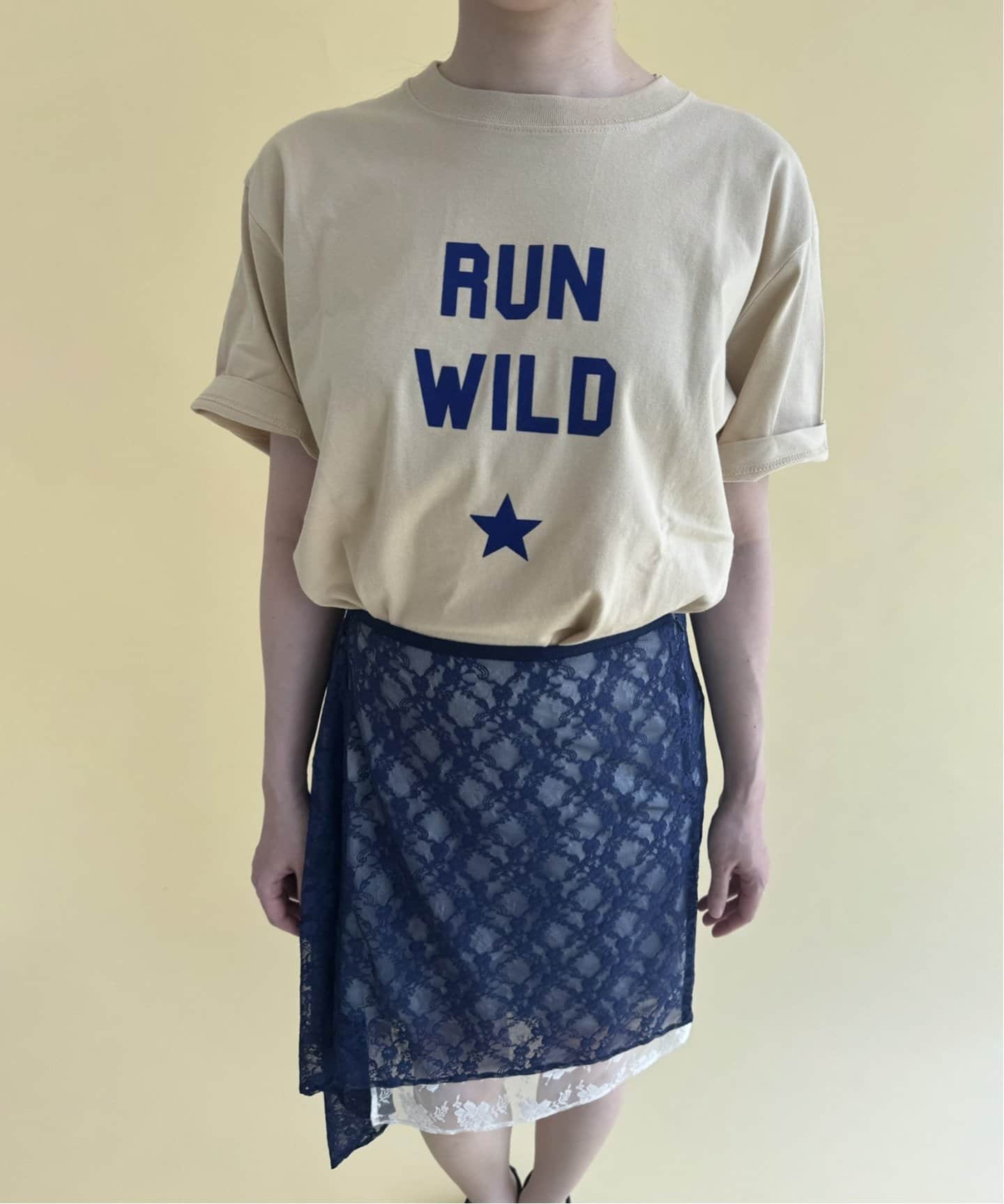 SKIN/スキン】RUN WILD Tee（Tシャツ／カットソー）｜EDIT.FOR