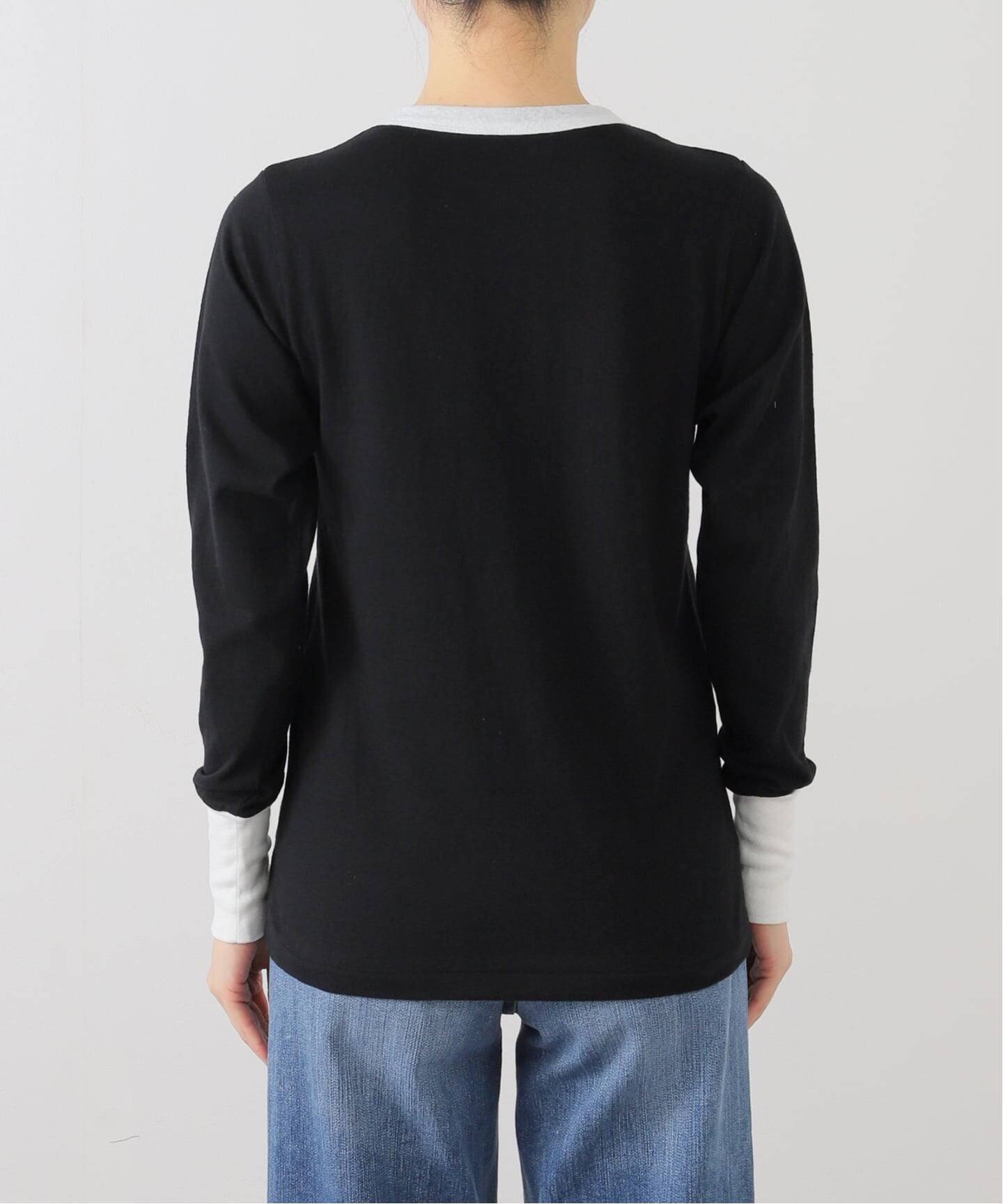 fifi collection for LULU】trim LS tee（Tシャツ／カットソー