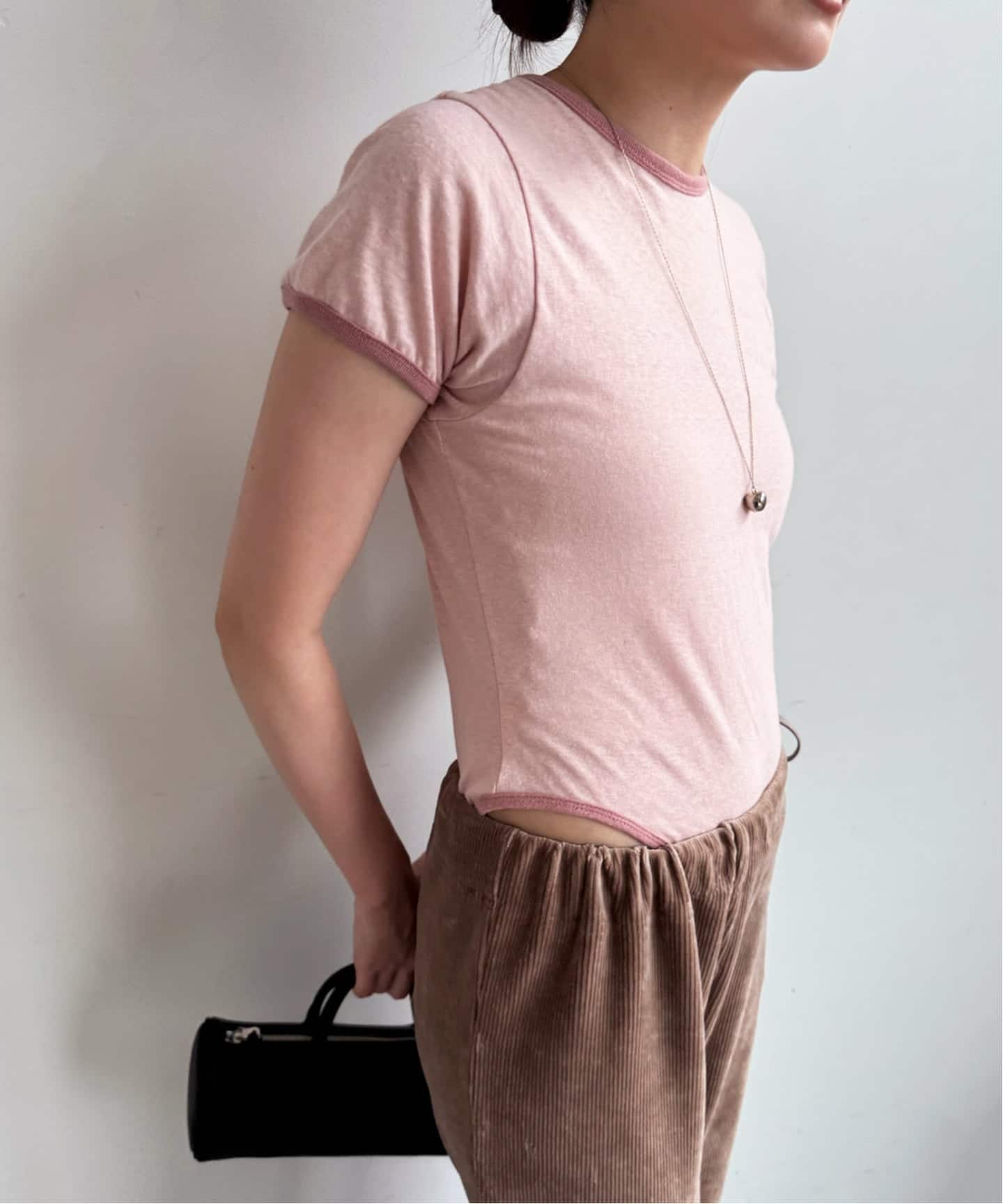 fifi collection for LULU】piping bodysuit（Tシャツ／カットソー