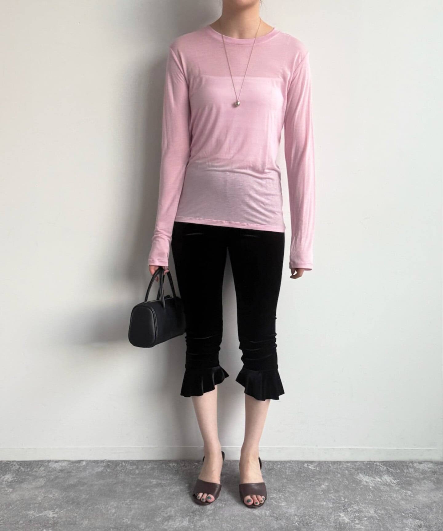 baserange ベースレンジカットソー　editforlulu BASERANGE/ベースレンジ】MAIN LONG SLEEVE TEE（Tシャツ／カットソー