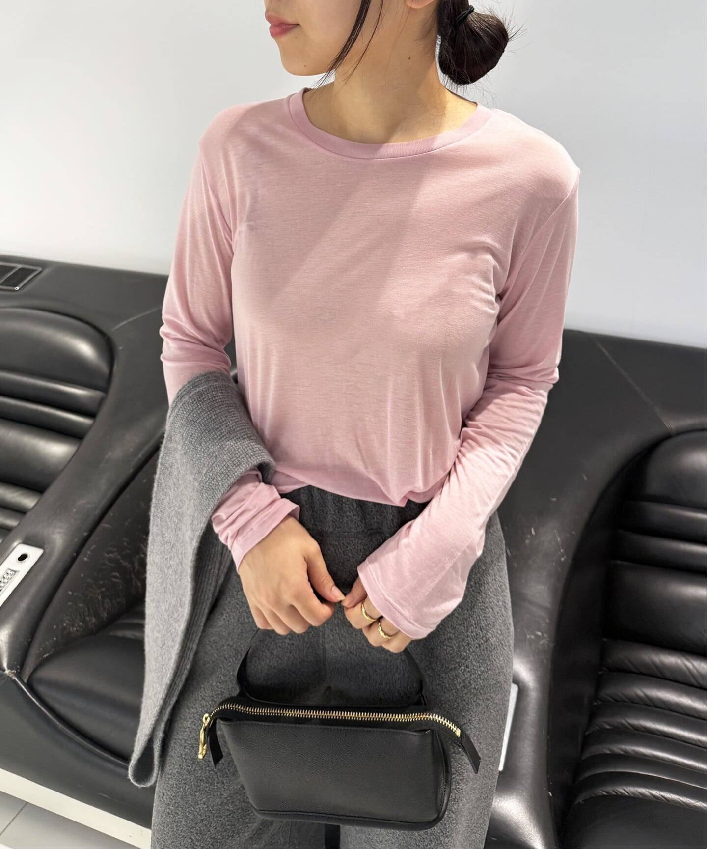 baserange ベースレンジカットソー　editforlulu BASERANGE/ベースレンジ】MAIN LONG SLEEVE TEE（Tシャツ／カットソー