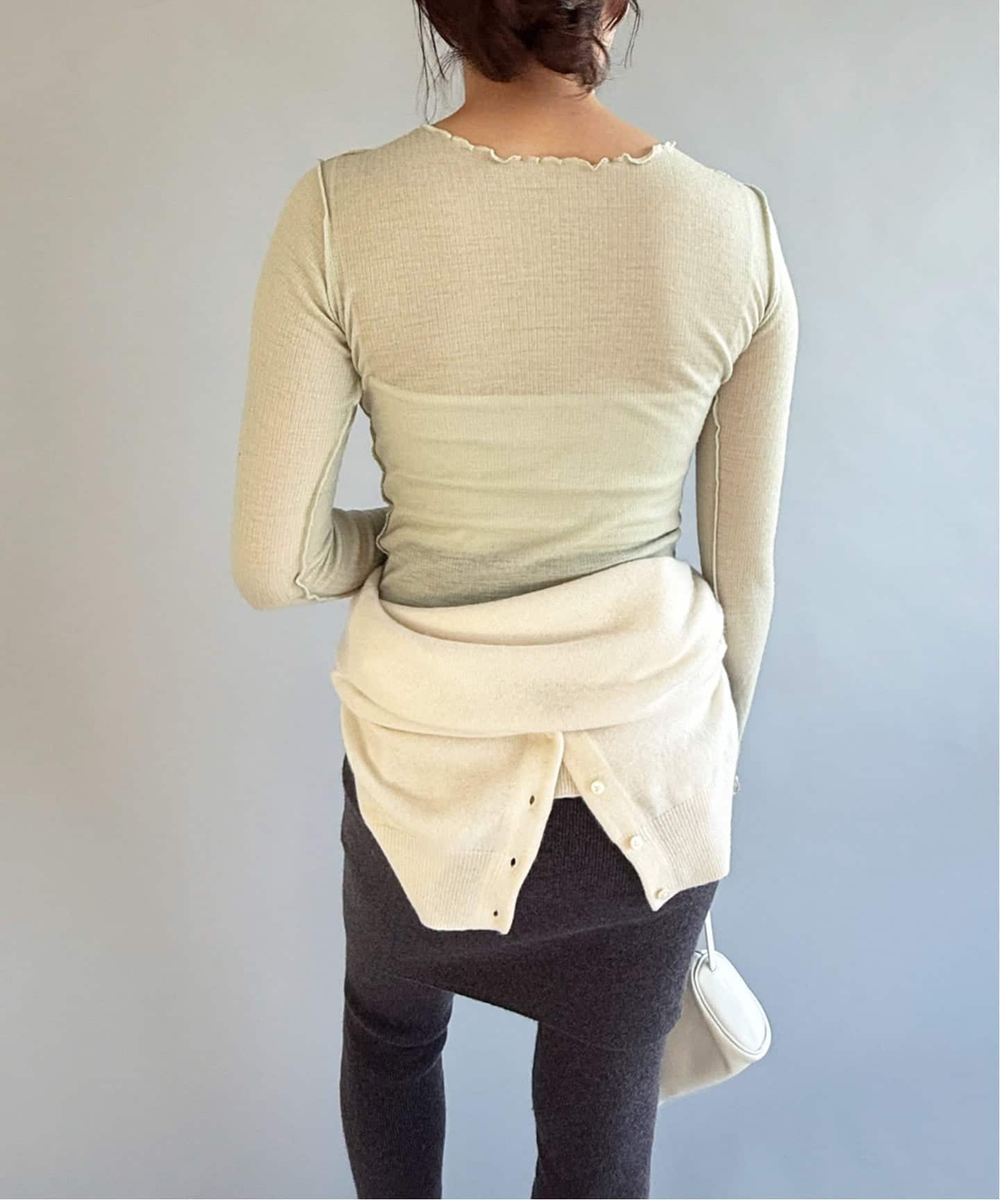 BASERANGE/ベースレンジ】MAIN KENRU LONG SLEEVE TEE（Tシャツ