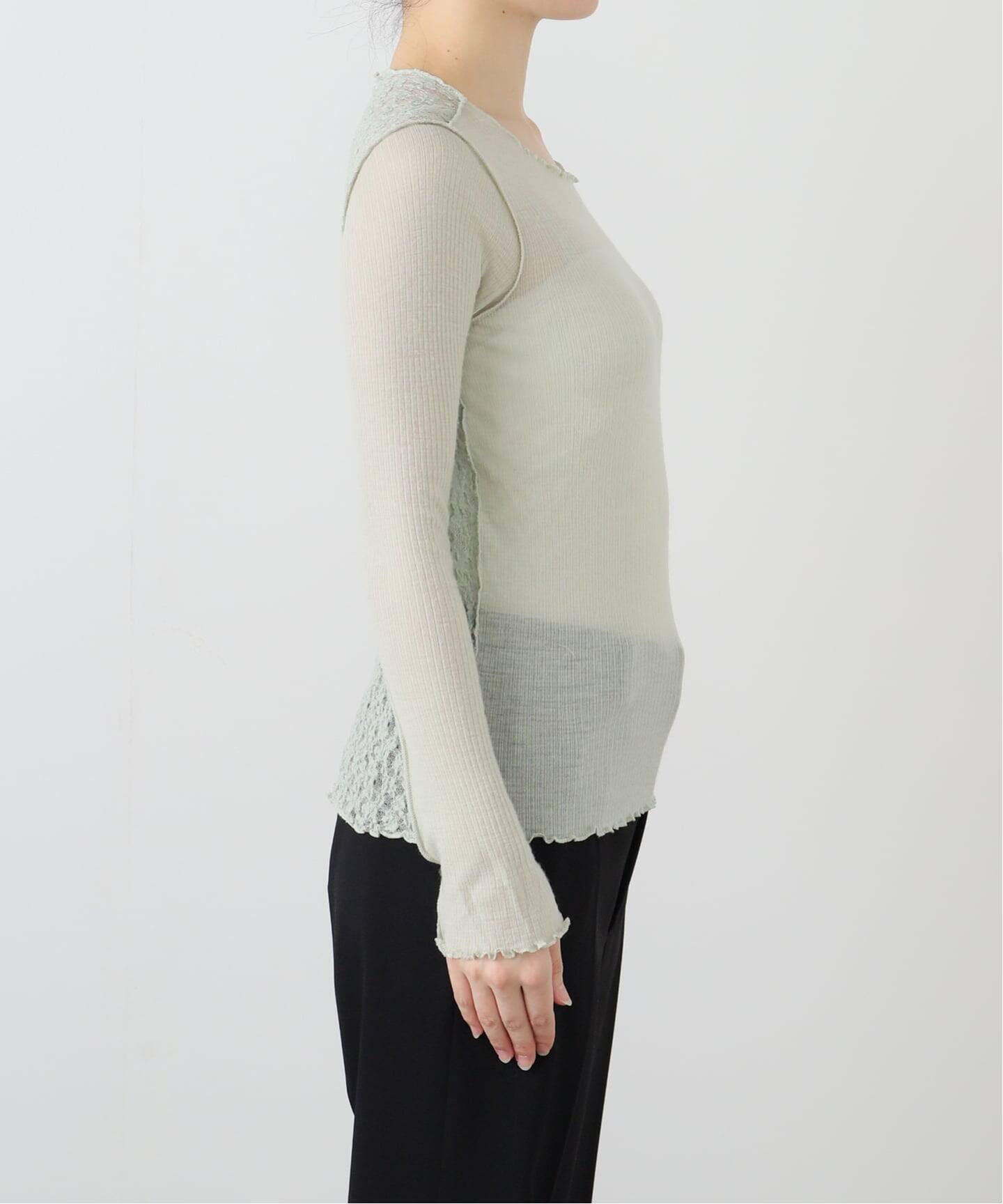 ワンピース Baserange / KENRU LONG SLEEVE TEE BASERANGE/ベースレンジ】MAIN KENRU LONG SLEEVE TEE（Tシャツ