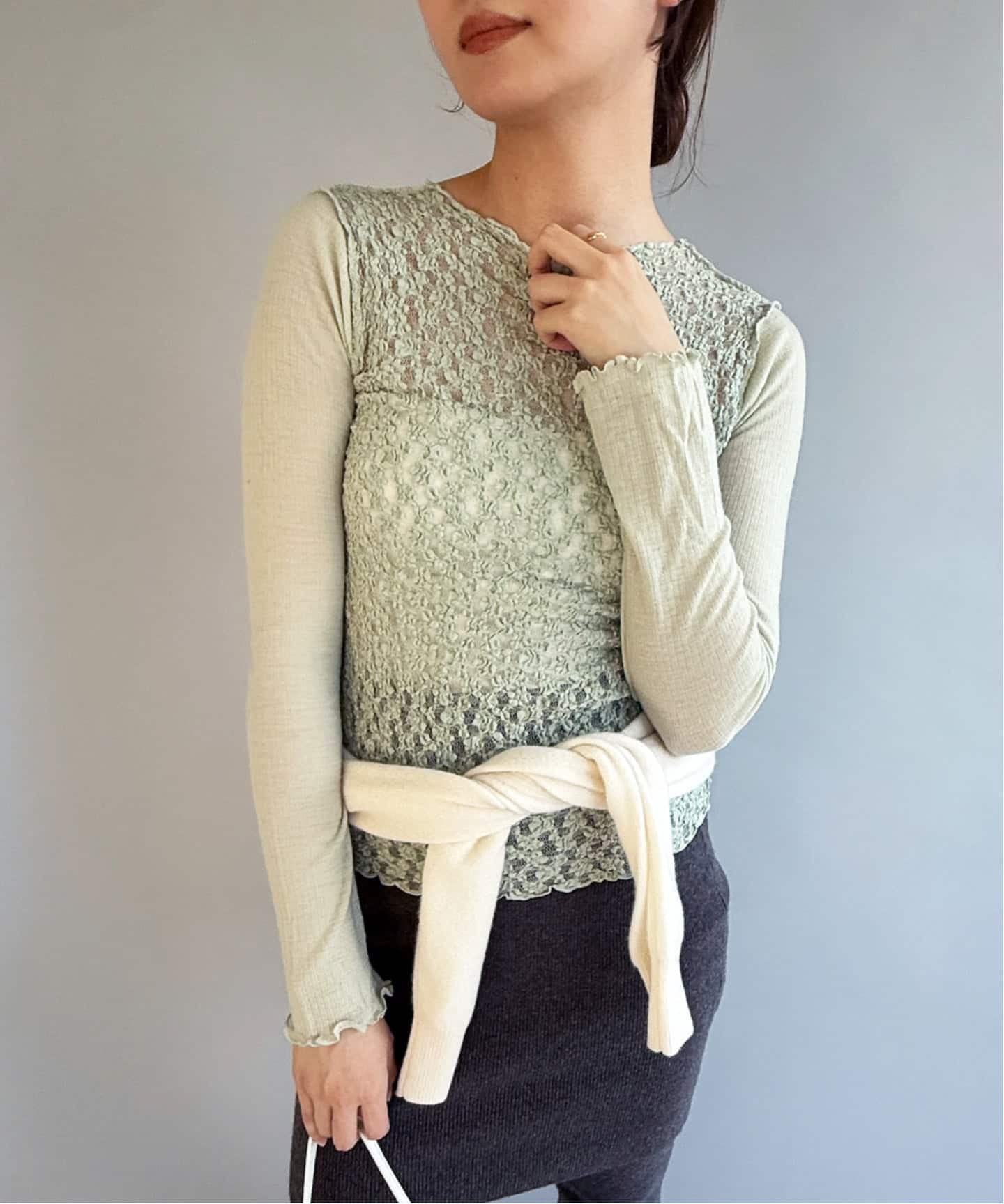 BASERANGE/ベースレンジ】MAIN KENRU LONG SLEEVE TEE（Tシャツ