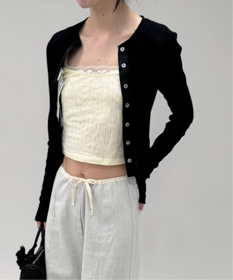 完売タグ付 yuhan wang floral ballet top ユハンワン YUHAN WANG  