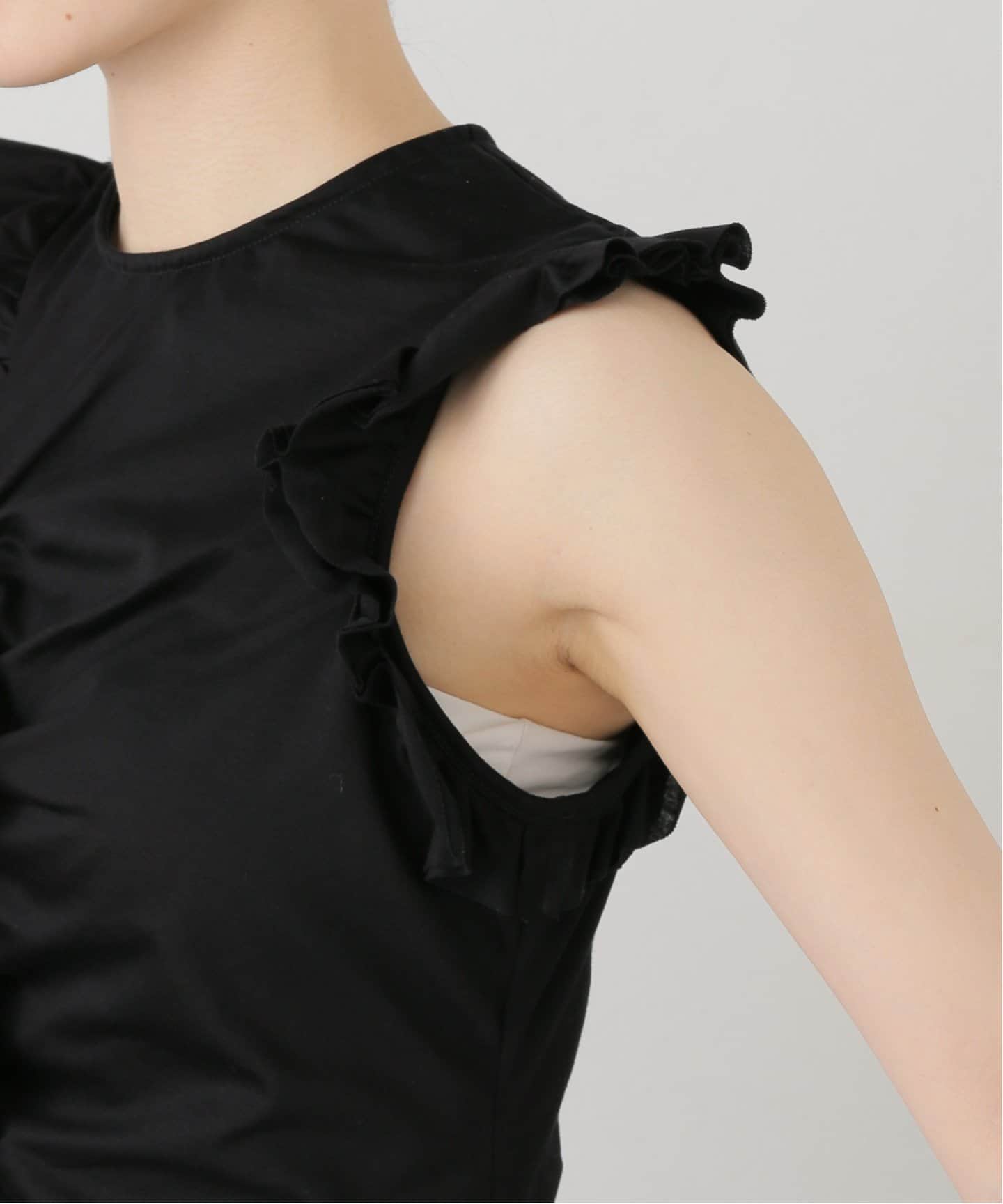 naoki tomizuka for LULU】frill blouse tee（Tシャツ