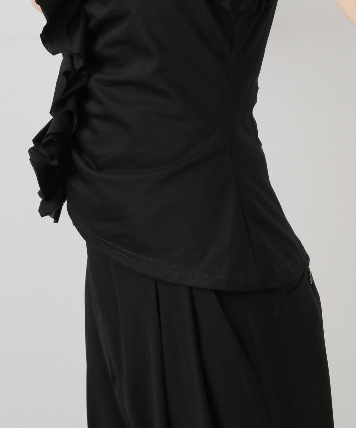 naoki tomizuka for LULU】frill blouse tee（Tシャツ