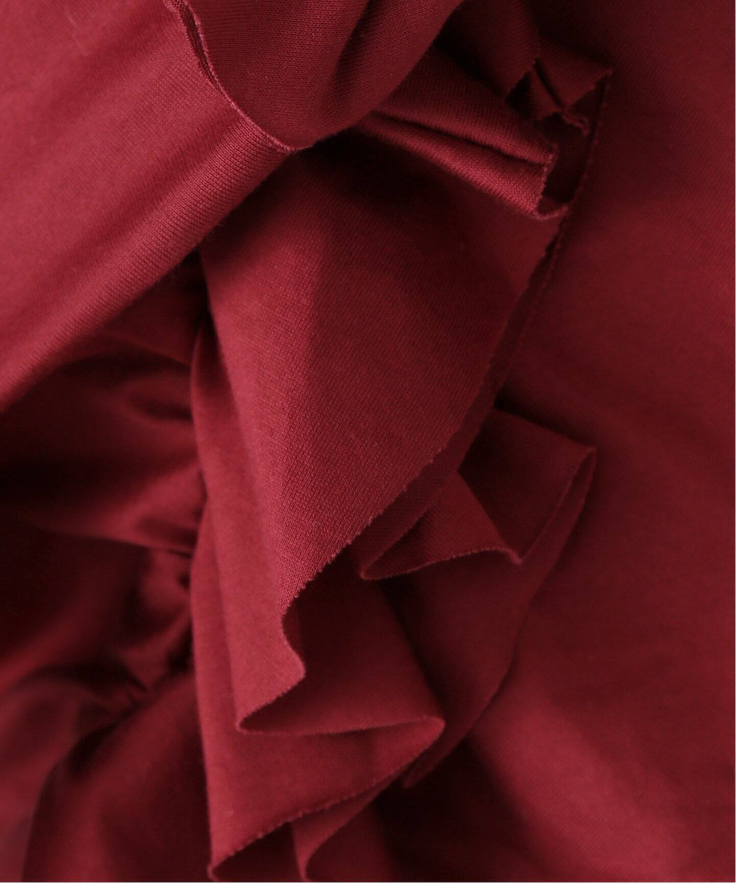 タンクトップ ノースリーブ 「naoki tomizuka for LULU」frill blouse tee レディース naoki tomizuka for LULU】frill blouse tee（Tシャツ