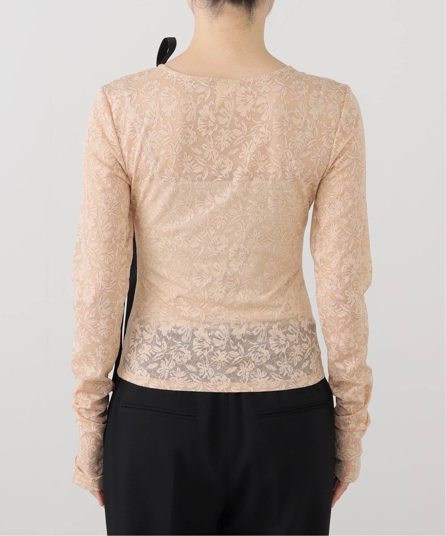 YUHAN WANG/ユハン ワン】floral jacquard cardigan（カーディガン