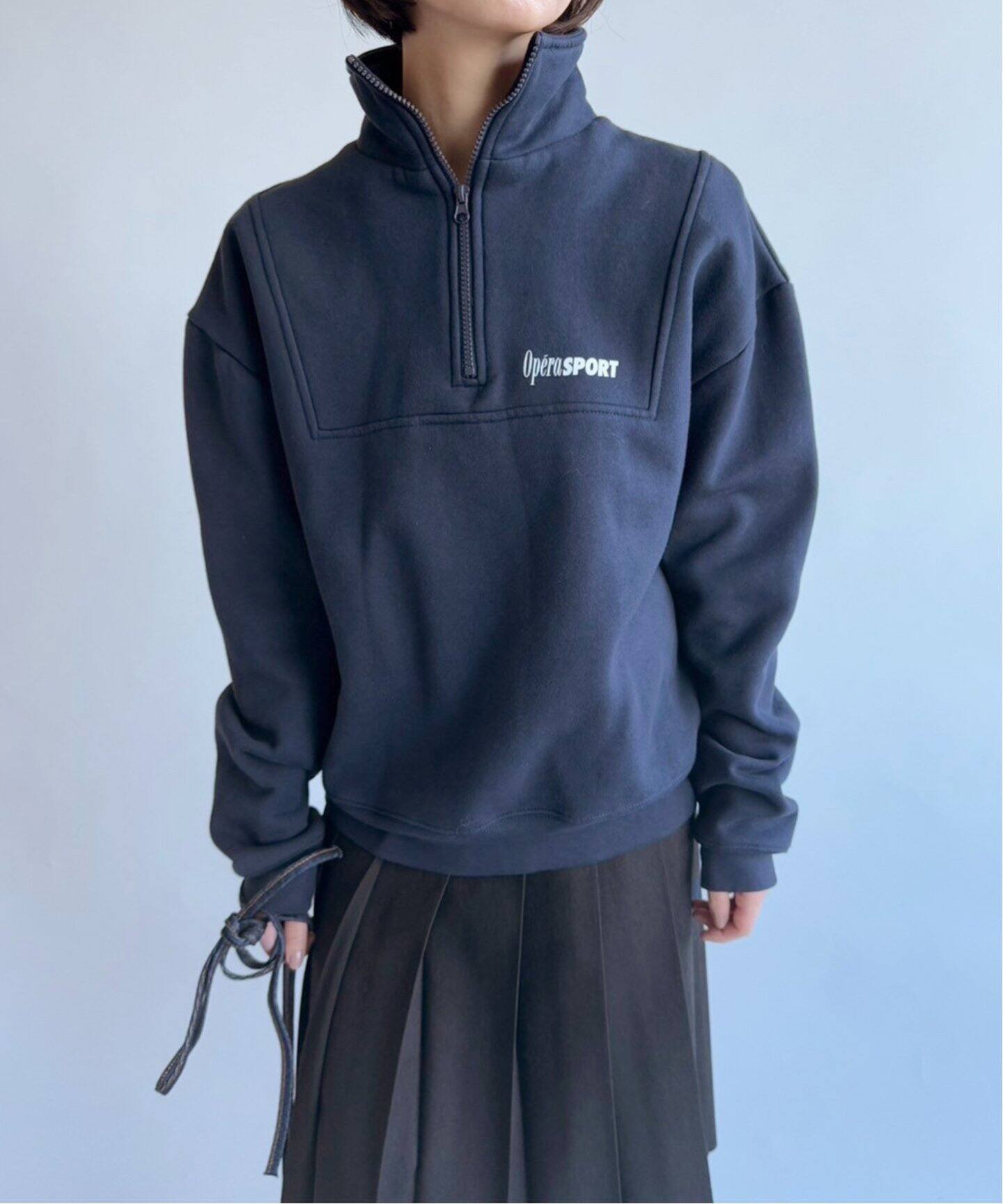 OPERA SPORT/オペラスポーツ】MARLEY UNISEX HALF ZIP（スウェット  