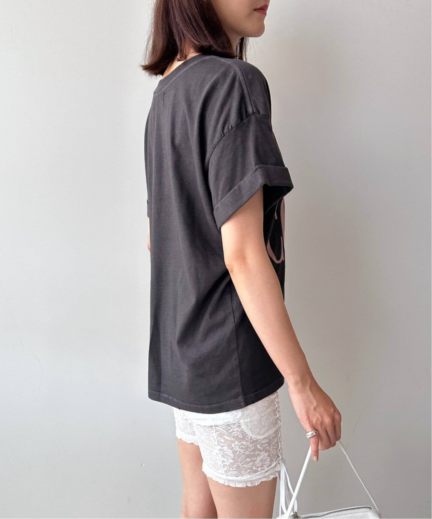 EDIT.FOR LULU Boyfriend tee ボーイフレンドTシャツ 予約》【Girl Dangerous for LULU】Boyfriend tee（Tシャツ