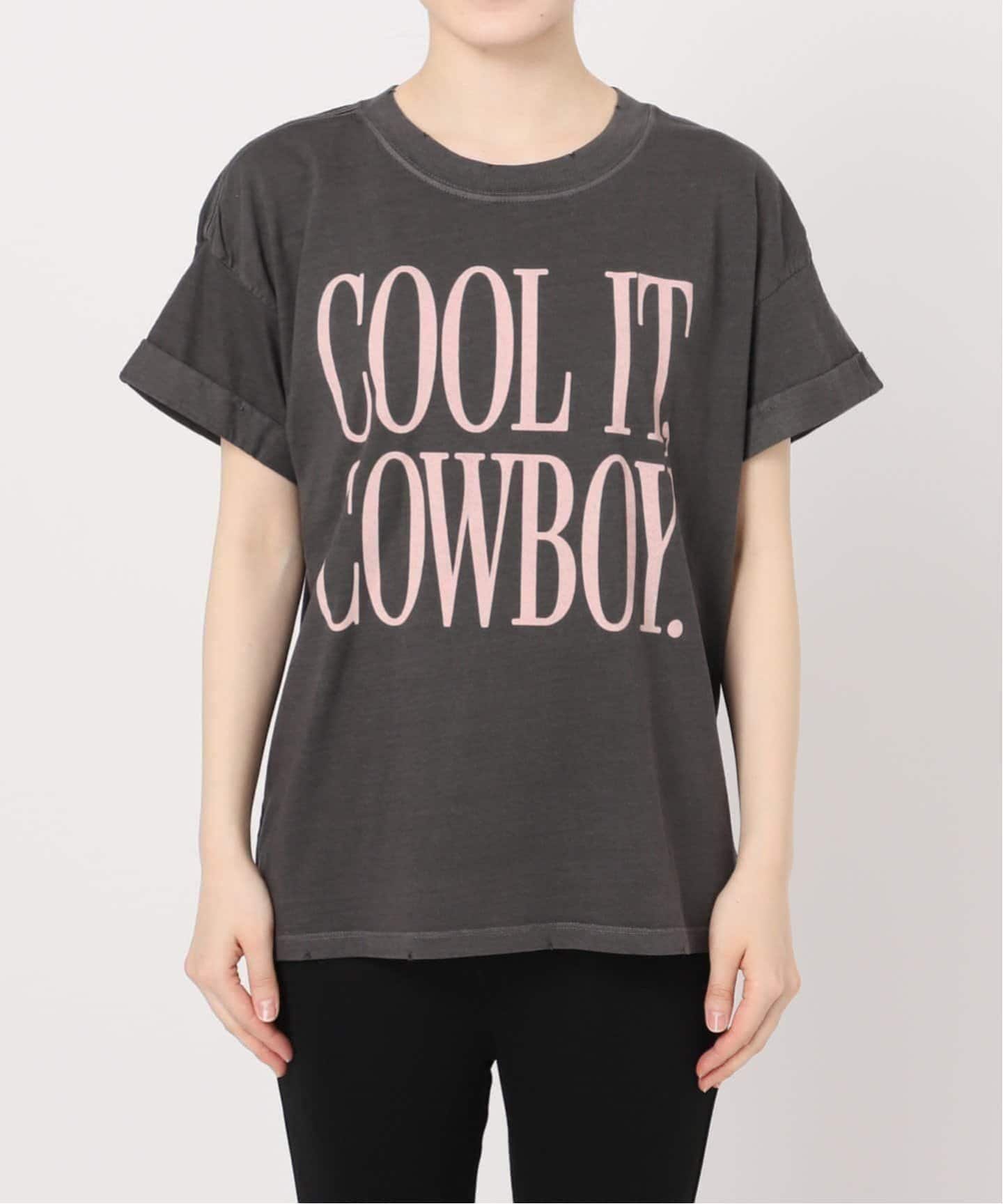 EDIT.FOR LULU Boyfriend tee ボーイフレンドTシャツ 予約》【Girl Dangerous for LULU】Boyfriend tee（Tシャツ