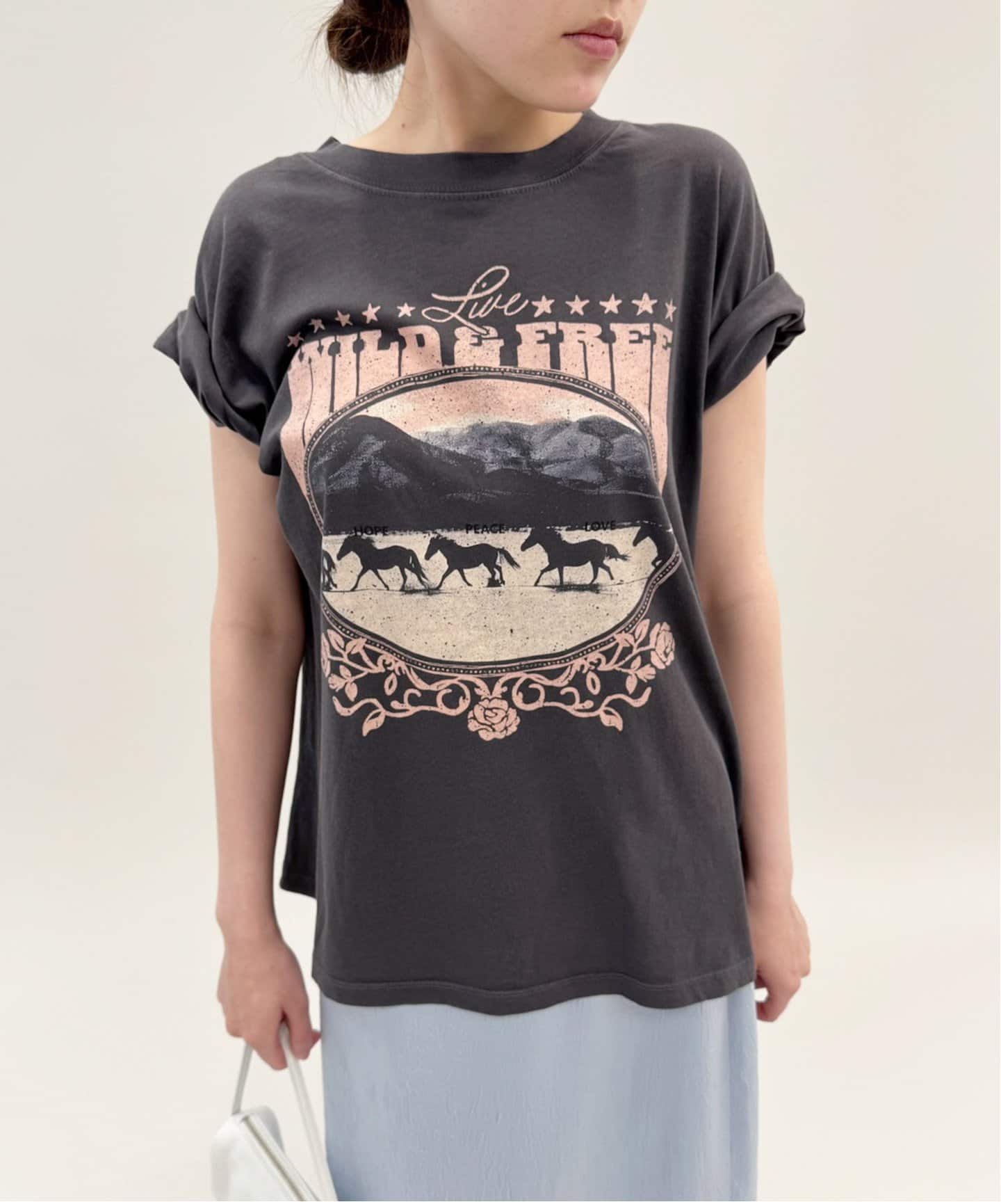 EDIT.FOR LULU Boyfriend tee ボーイフレンドTシャツ 予約》【Girl Dangerous for LULU】Boyfriend tee（Tシャツ