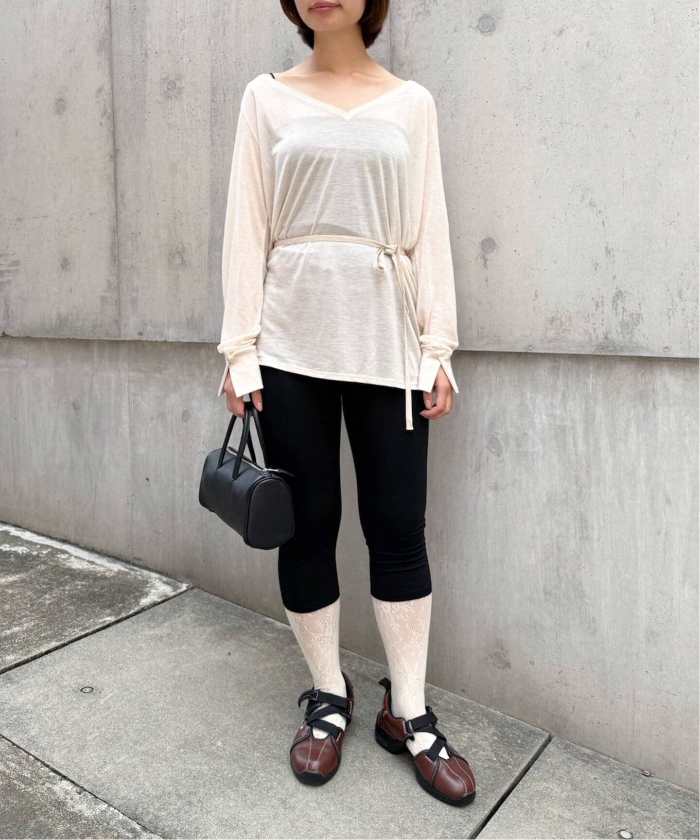 chiyagi/キヤギ】ロングスリーブニット（Tシャツ／カットソー