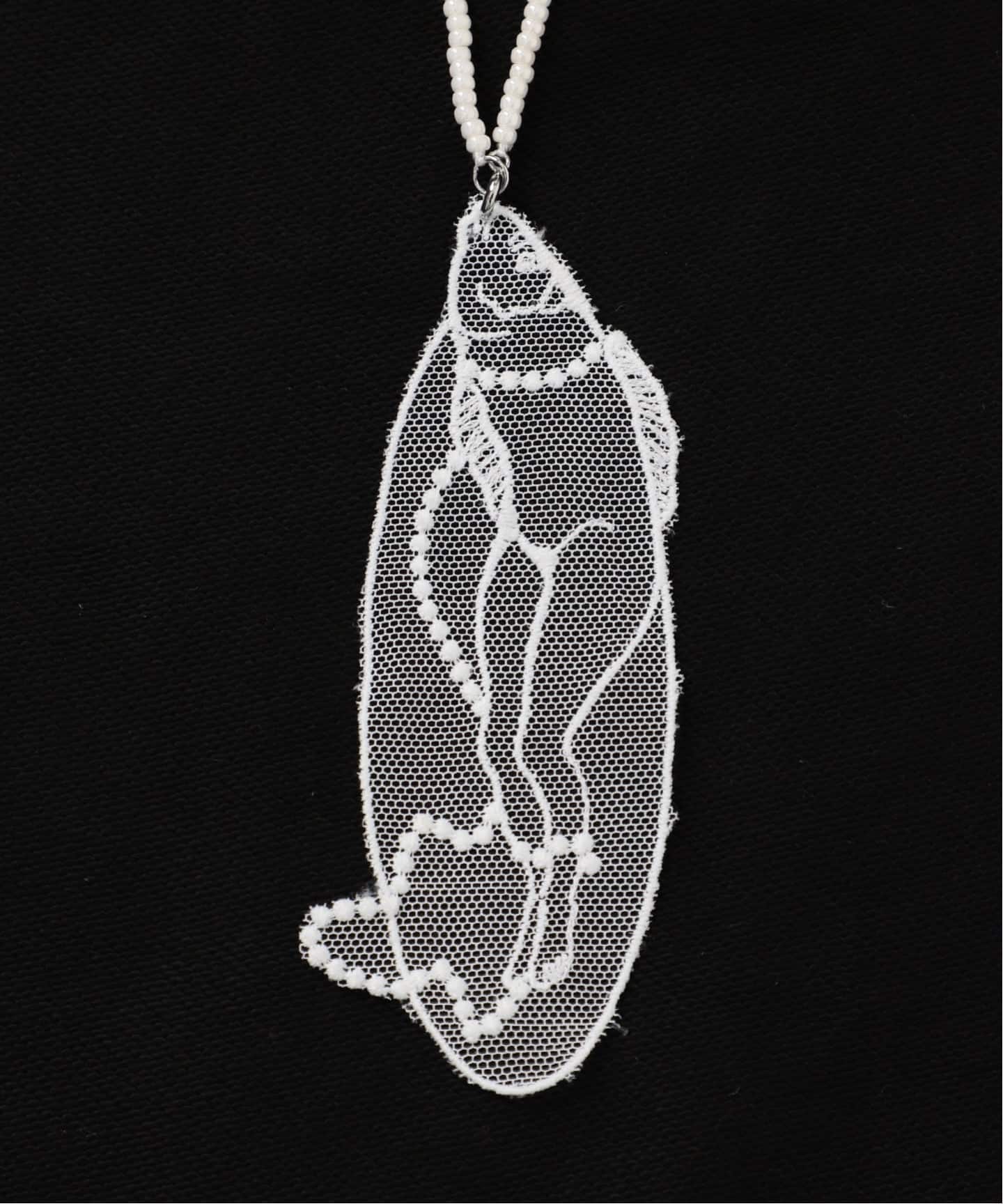 Yuhan Wang for LULU】lace bow sweatshirt（Tシャツ／カットソー