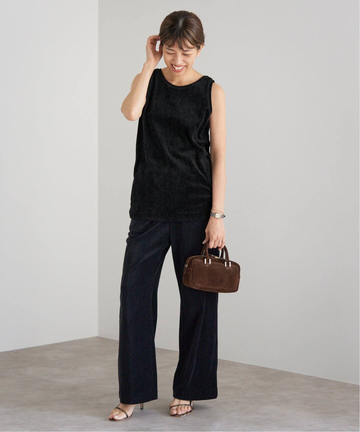 Maison IENAベロアタンクトップ（タンクトップ）｜IENA（イエナ）の