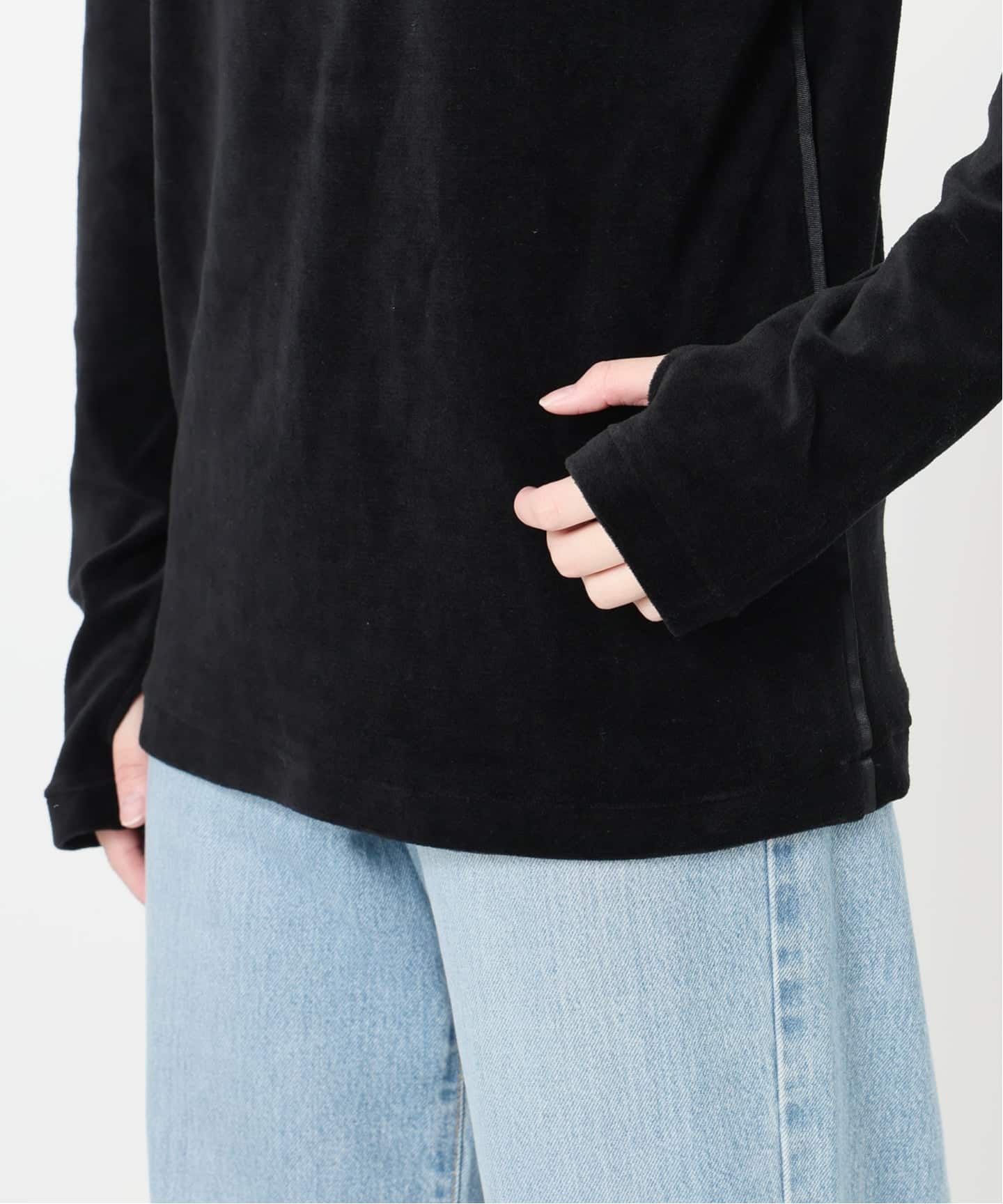 Maison IENAベロアプルオーバー（Tシャツ／カットソー）｜IENA（イエナ