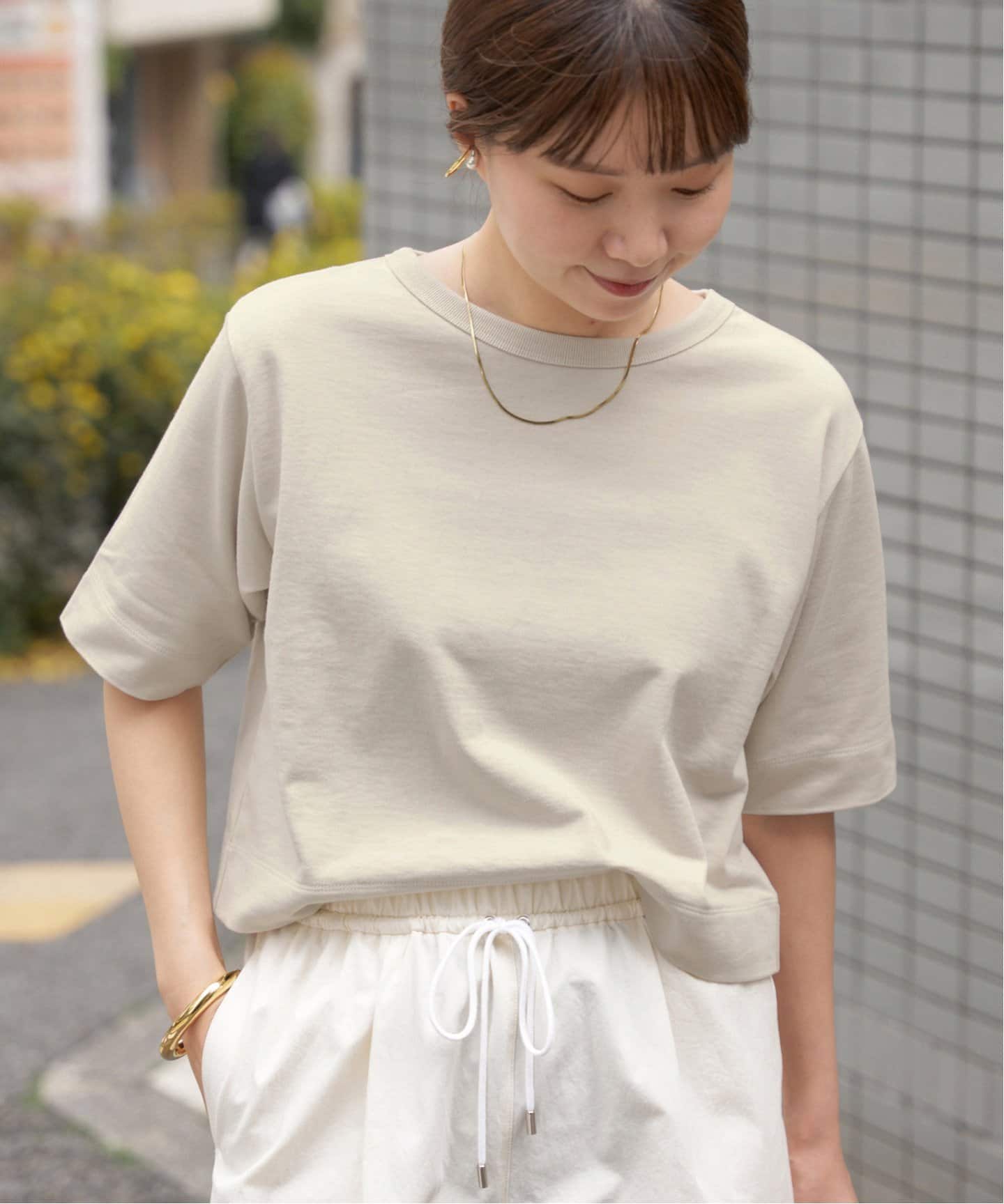 イエナ Tシャツ/カットソー セール】リネンTシャツ（Tシャツ/カットソー）｜IENA（イエナ