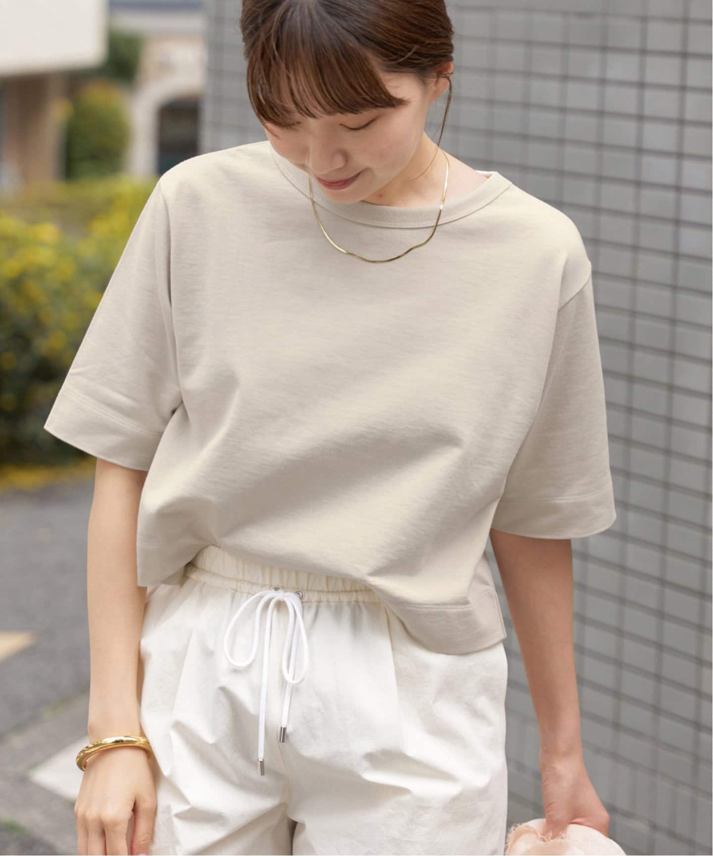 品揃え豊富で クロップドTシャツ（Tシャツ／カットソー）｜IENA（イエナ）の トップス