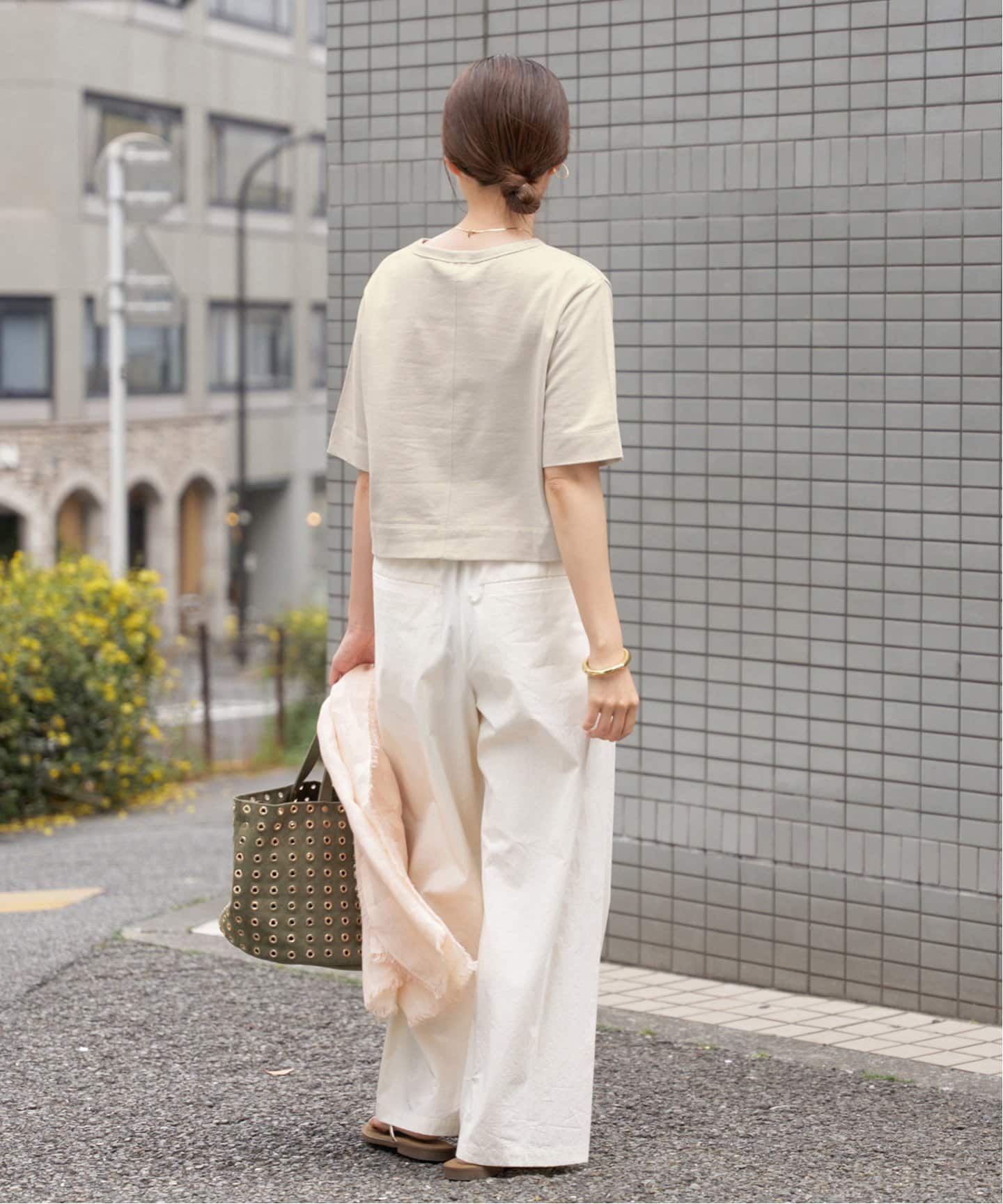 新品★ IENA クロップドTシャツ 白 完売 2025SS カットソー イエナ 新品☆ IENA クロップドTシャツ 白 完売 2025SS カットソー