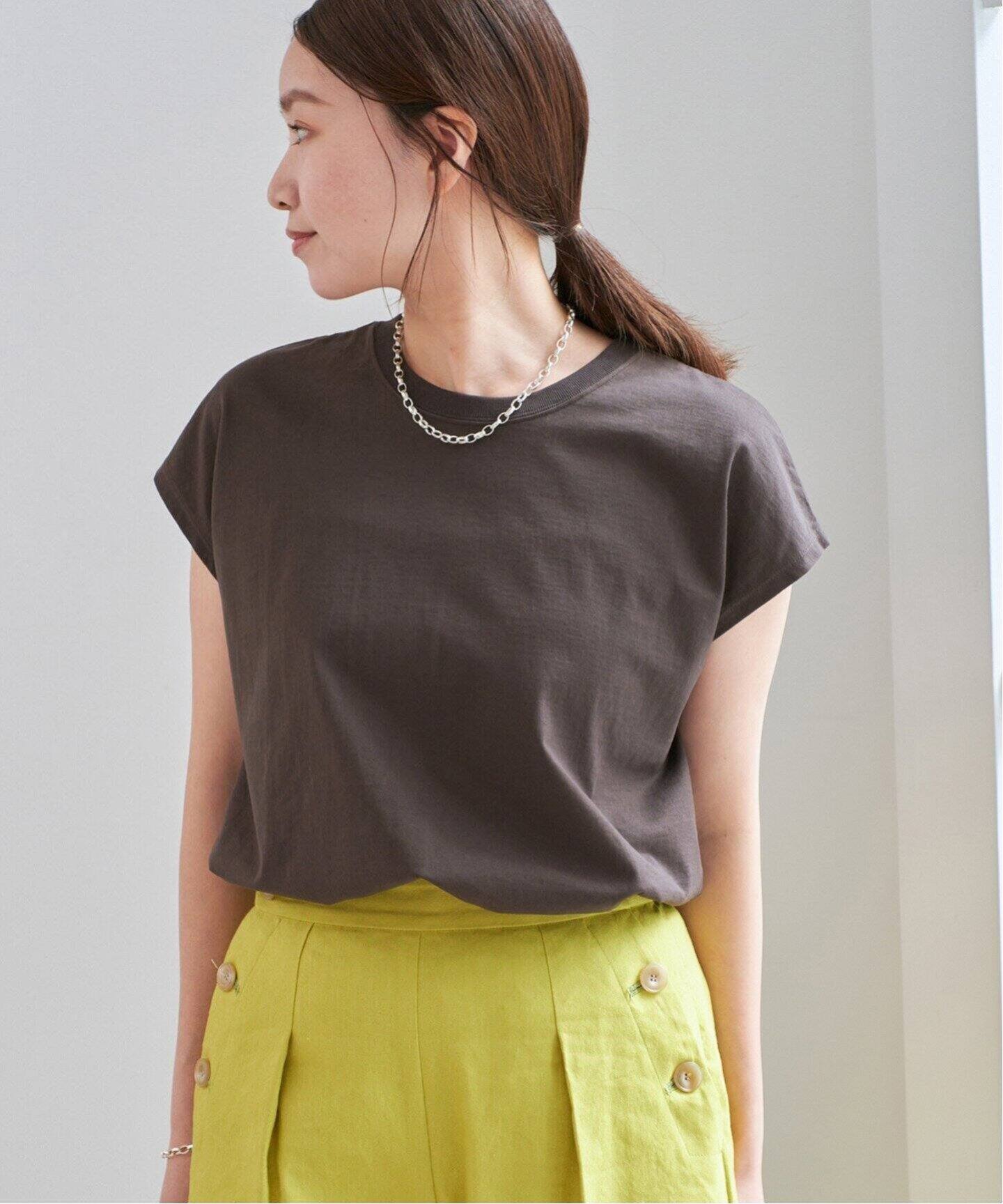 【新品・タグ付き】IENA イエナ ラウンドテールプルオーバー Tシャツ 追加5》ラウンドテールプルオーバー(Tシャツ/カットソー
