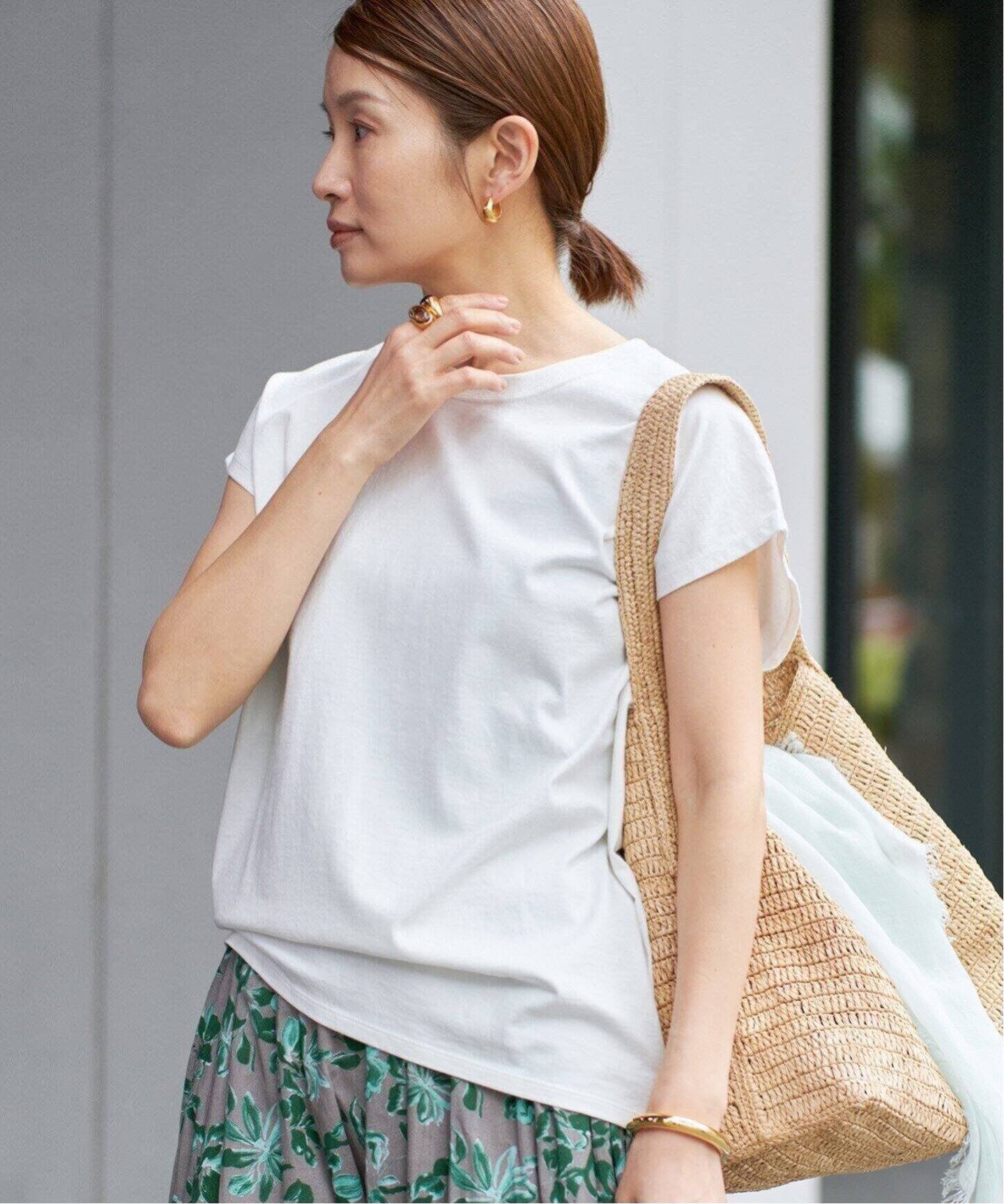 IENA　ラウンドテールプルオーバー 追加6》ラウンドテールプルオーバー（Tシャツ／カットソー