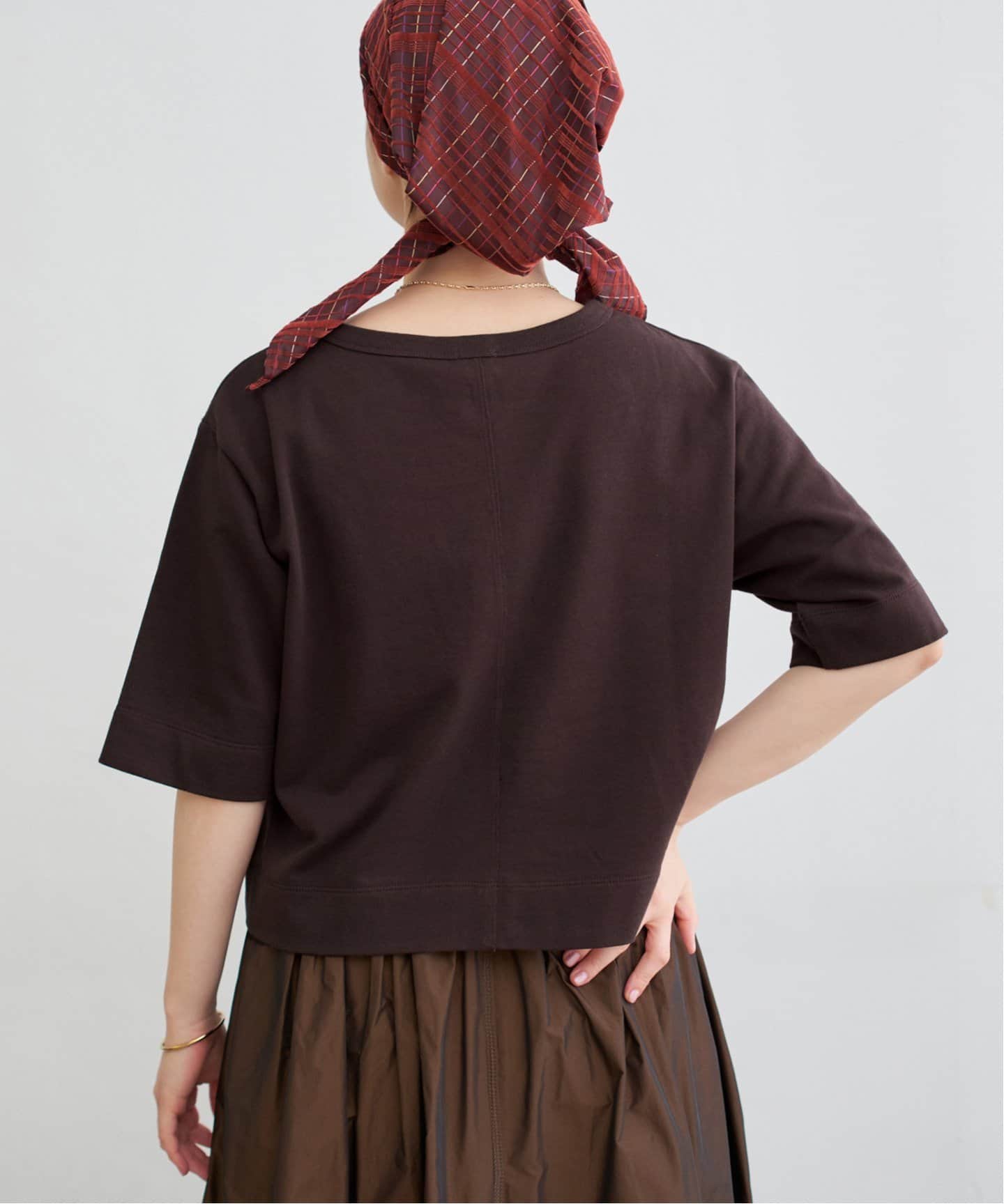 追加予約》クロップドTシャツ（Tシャツ／カットソー）｜IENA
