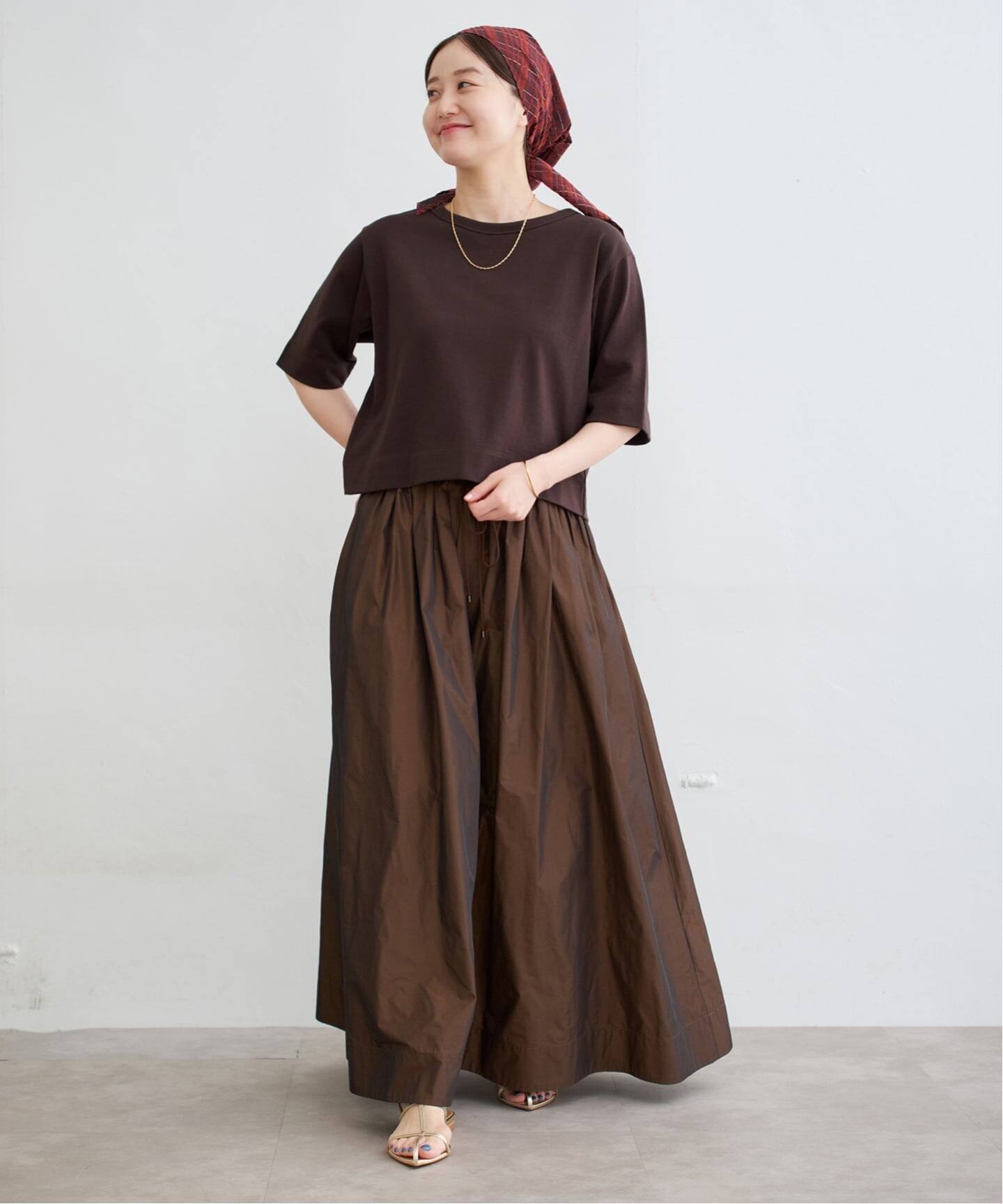 WEB限定/追加》クロップドTシャツ（Tシャツ／カットソー）｜IENA