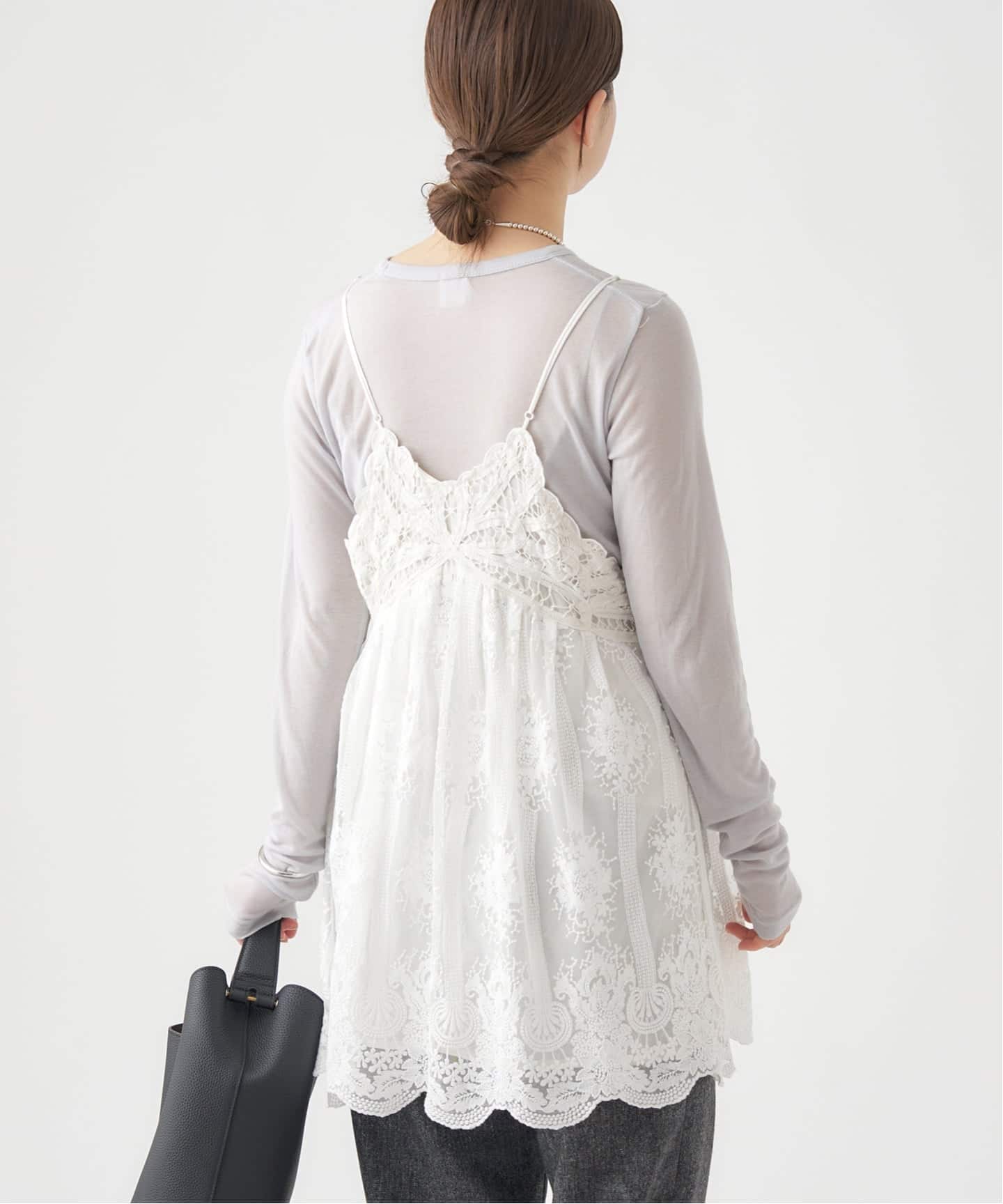 追加2》リヨセルカシミヤロングTシャツ（Tシャツ／カットソー）｜IENA