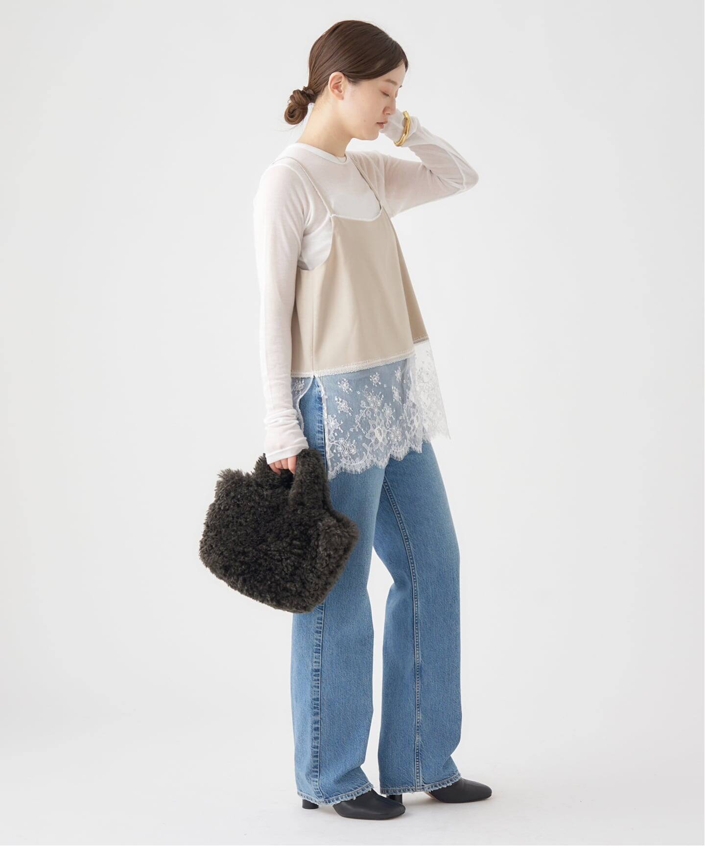 追加2》リヨセルカシミヤロングTシャツ（Tシャツ／カットソー）｜IENA