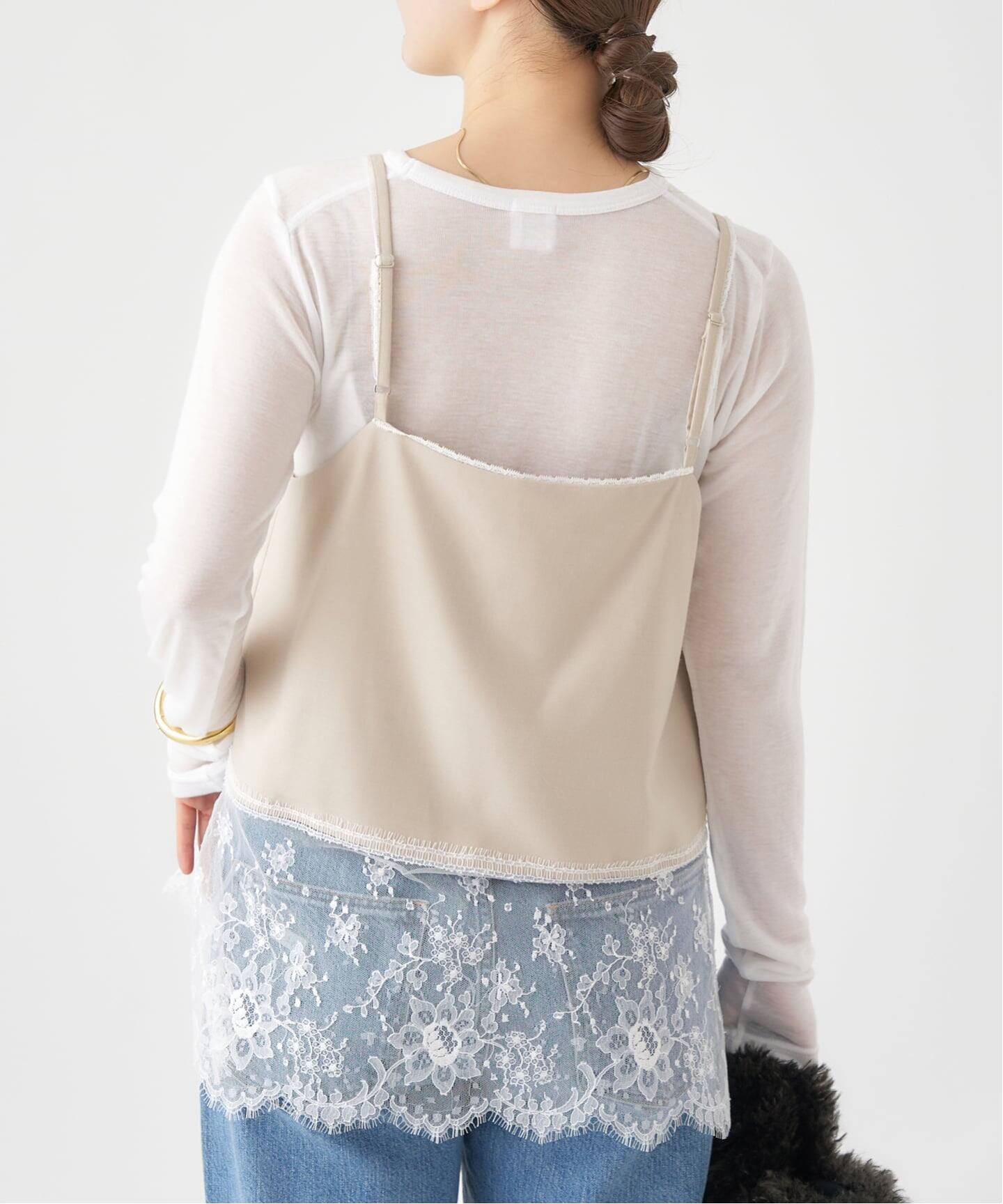 追加3》リヨセルカシミヤロングTシャツ（Tシャツ／カットソー）｜IENA