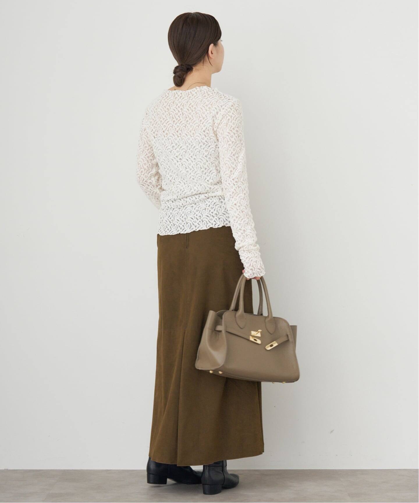 リーフレース ボトルネックプルオーバー（Tシャツ／カットソー）｜IENA