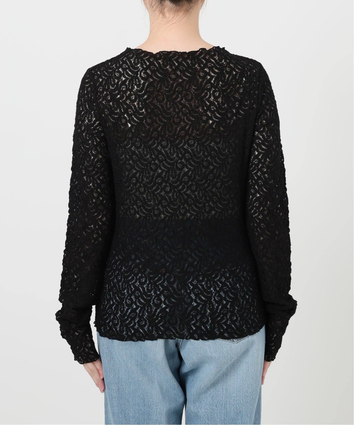 リーフレース ボトルネックプルオーバー（Tシャツ／カットソー）｜IENA