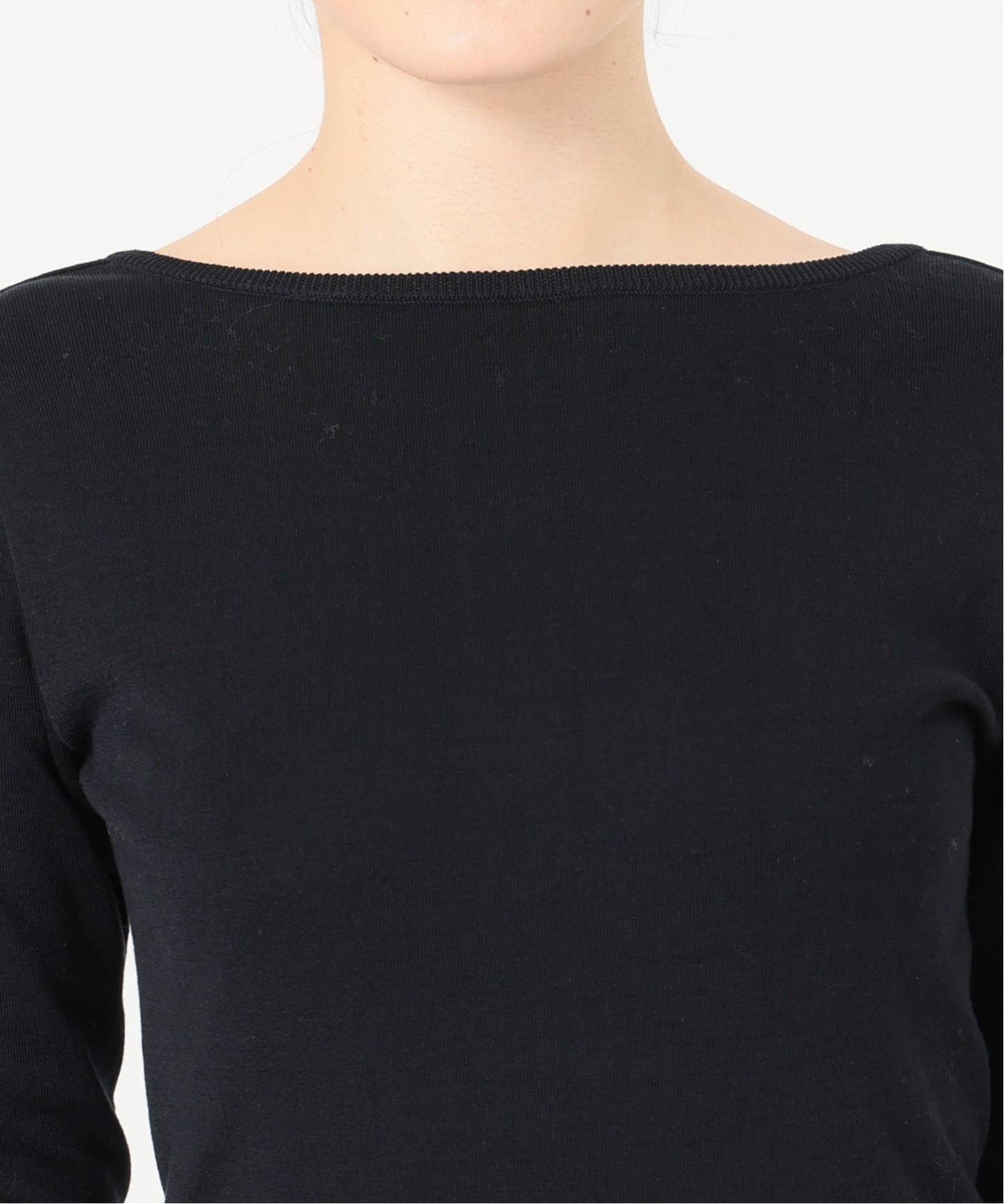 Mer cotton セーターマシン 七分袖 プルオーバー（Tシャツ