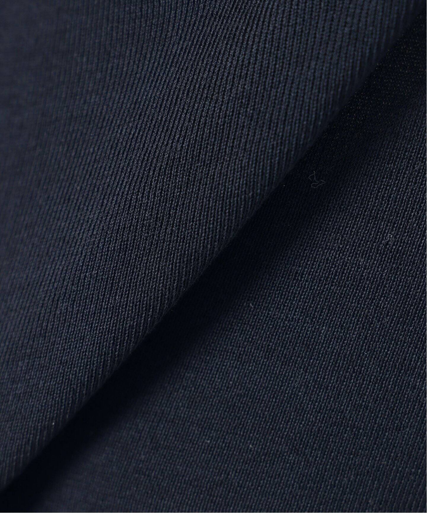 IENA (イエナ) Mer cotton セーターマシン 七分袖 プルオーバー ネイビー FREE Mer cotton セーターマシン 七分袖 プルオーバー（Tシャツ／カットソー
