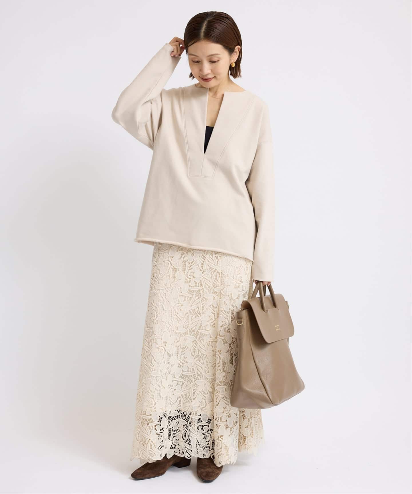 裏毛スキッパー（Tシャツ／カットソー）｜IENA（イエナ）の通販