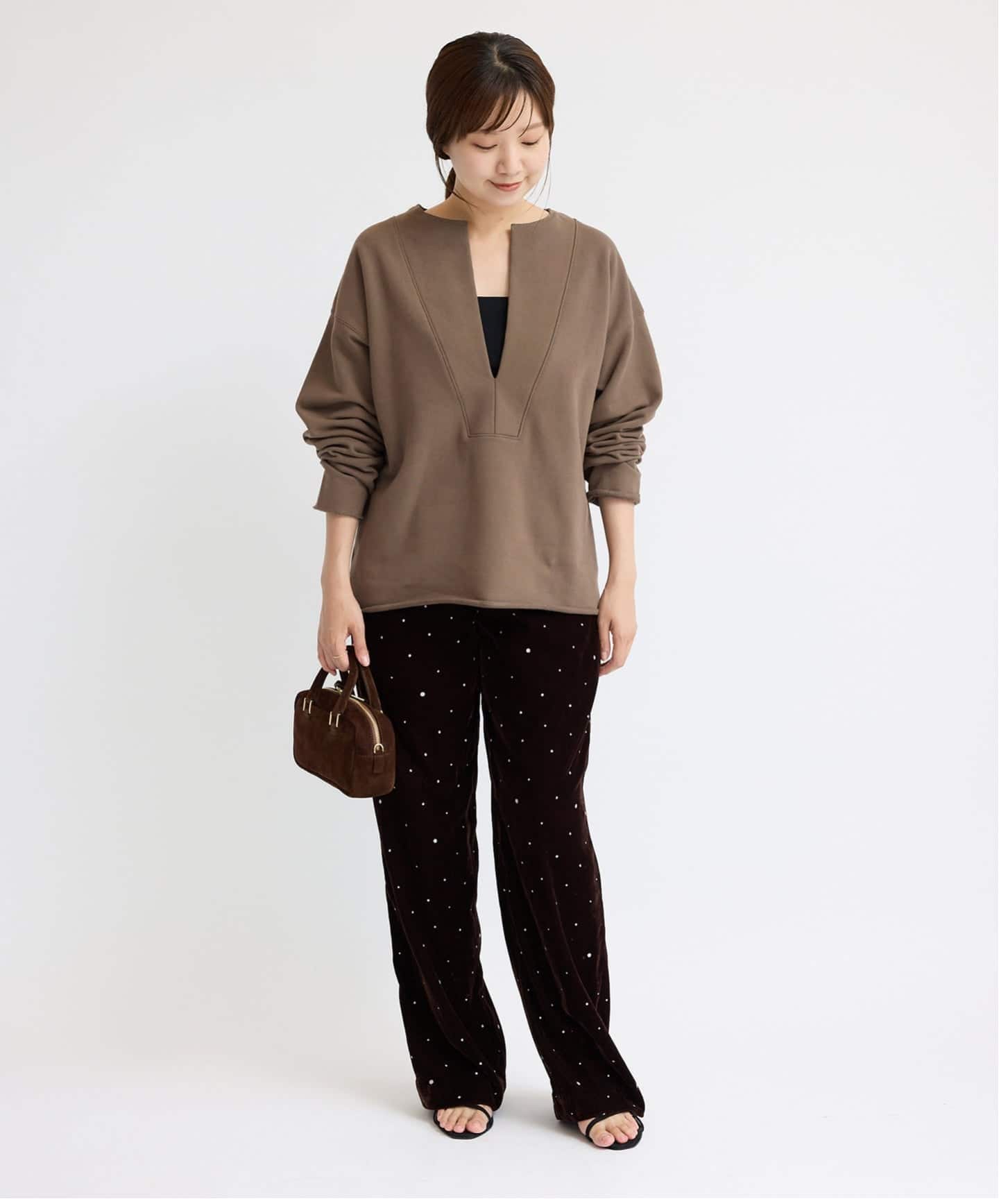 イエナ（IENA）/裏毛スキッパー 裏毛スキッパー（Tシャツ／カットソー）｜IENA（イエナ）の通販