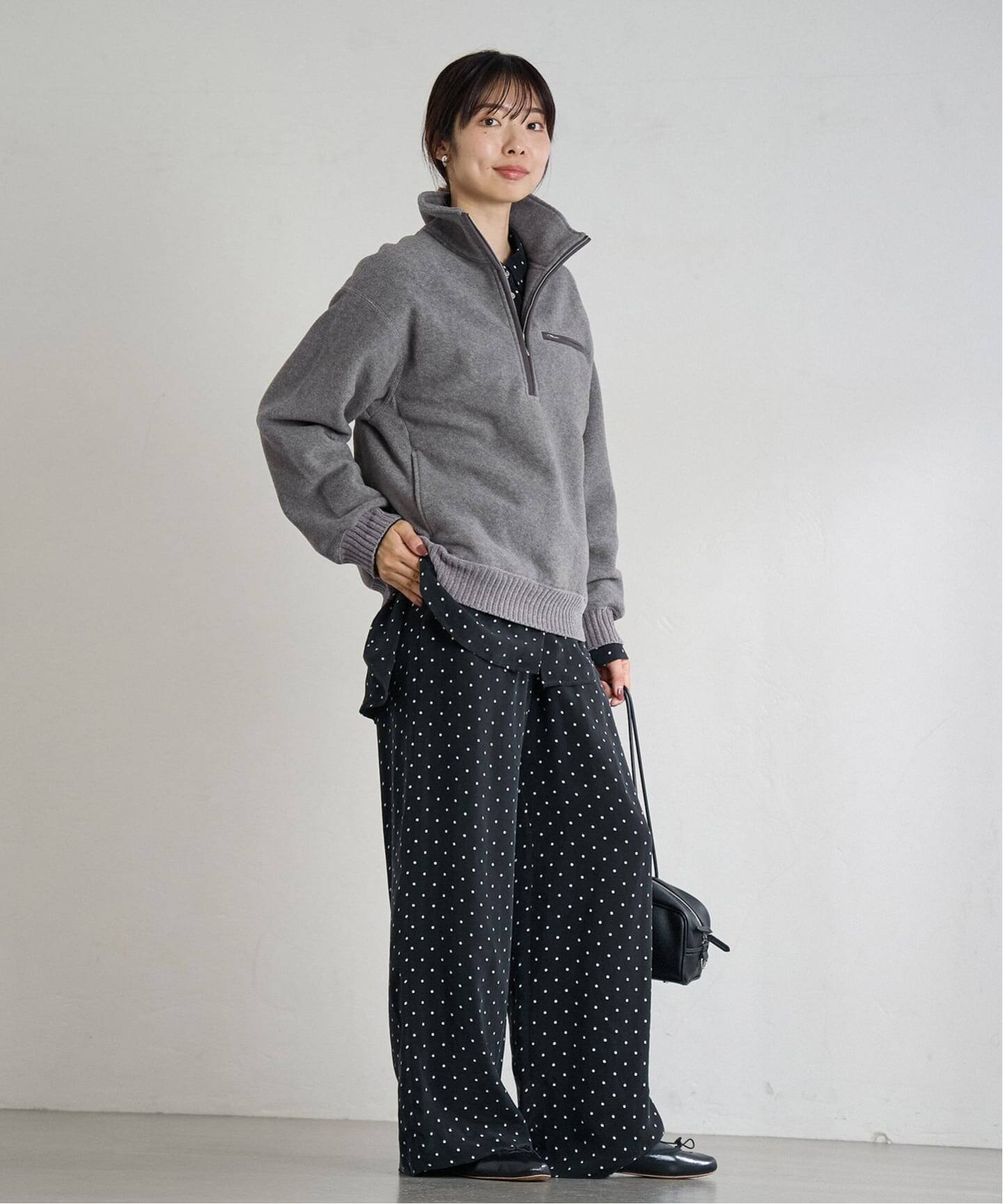 フリースハーフジップ（スウェット）｜IENA（イエナ）の通販